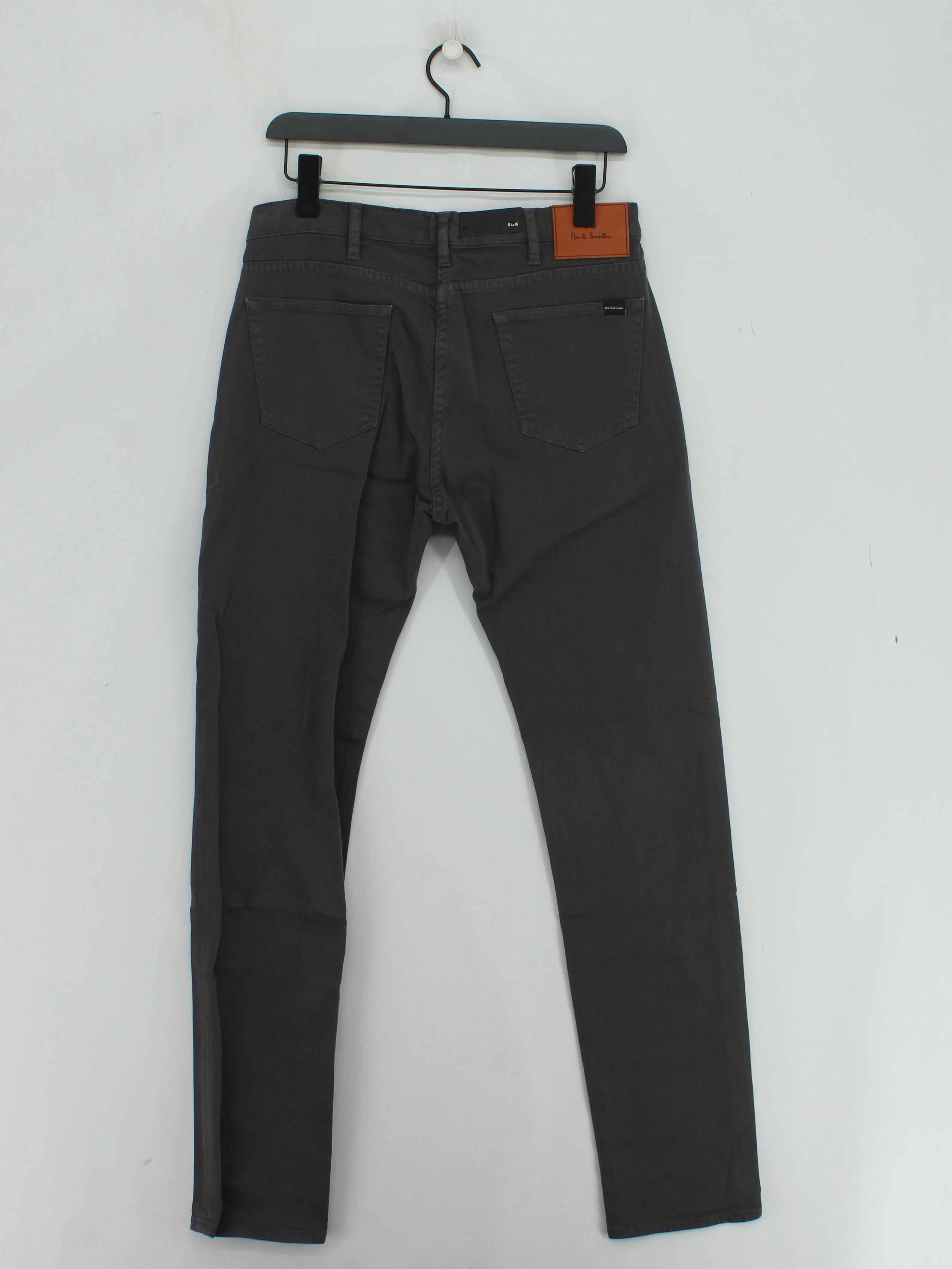 Paul Smith Men's Trousers W 32 in Grey Cotton with Elastane Chino New with tags - Image 2