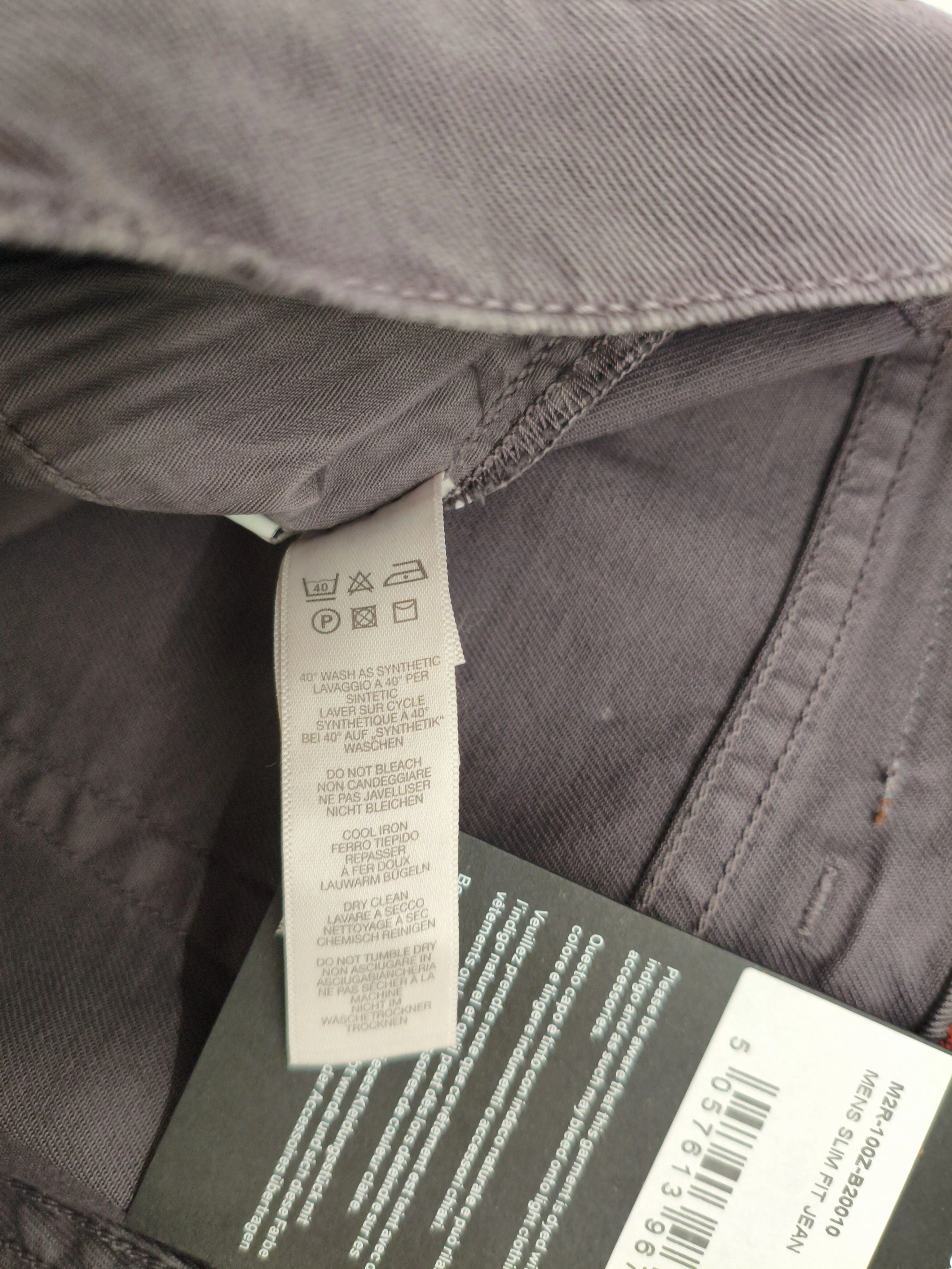Paul Smith Men's Trousers W 32 in Grey Cotton with Elastane Chino New with tags - Image 6