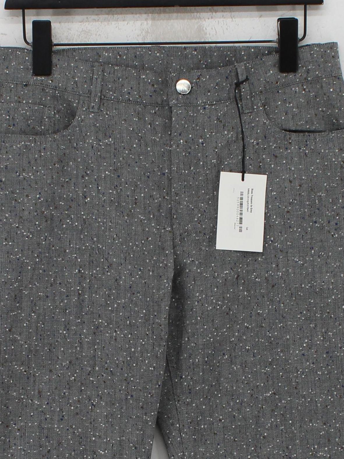 Paul Smith Men's Trousers W 32 in Grey Wool with Nylon Chino New with tags - Image 3