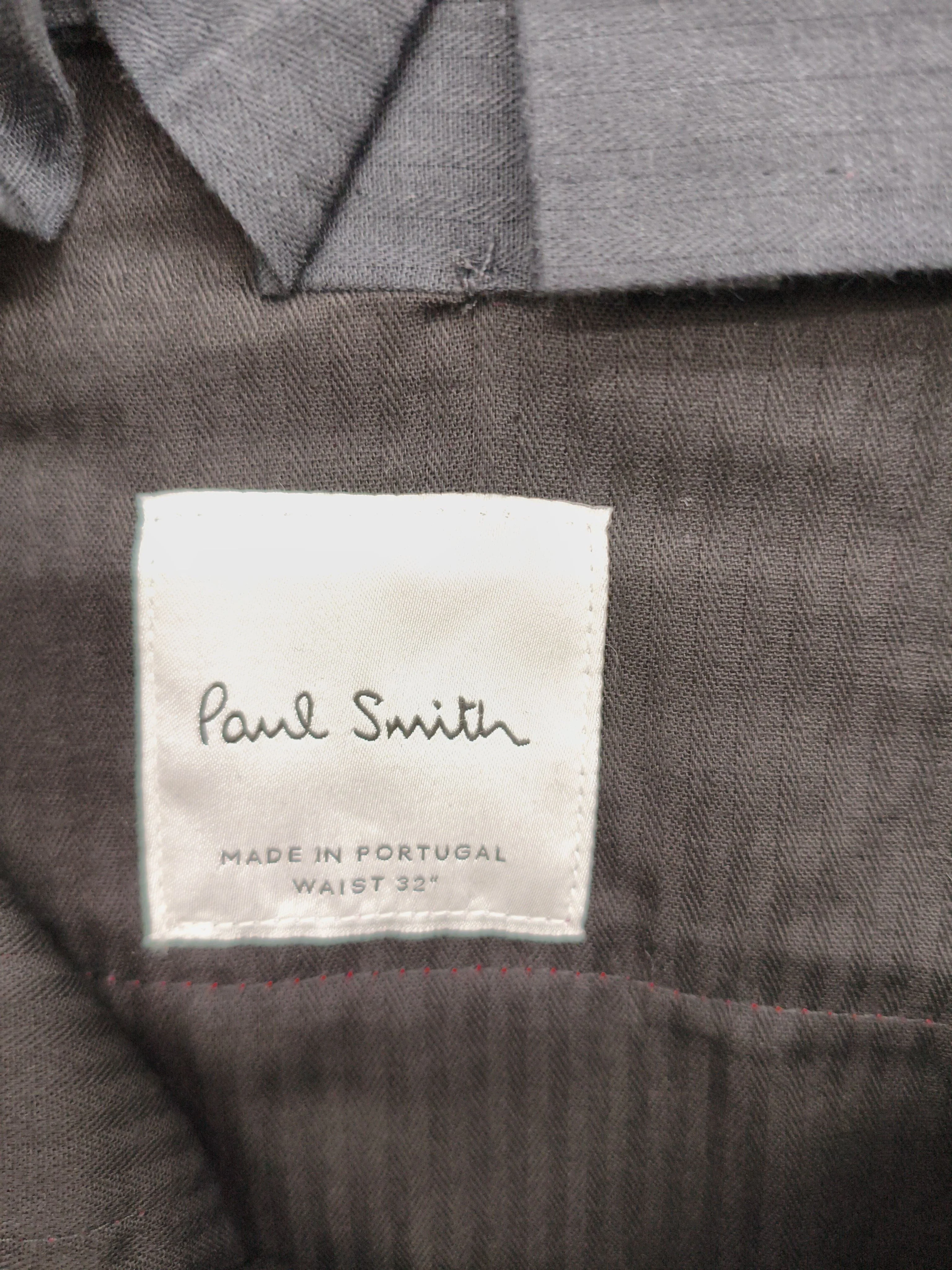 Paul Smith Men's Trousers W 32 in Pink Cotton with Elastane Tapered Chino - Image 6