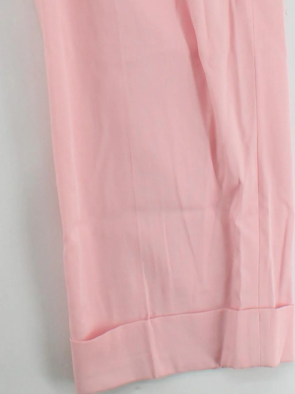 Paul Smith Men's Trousers W 32 in Pink Polyester with Cotton Tapered Chino - Image 4
