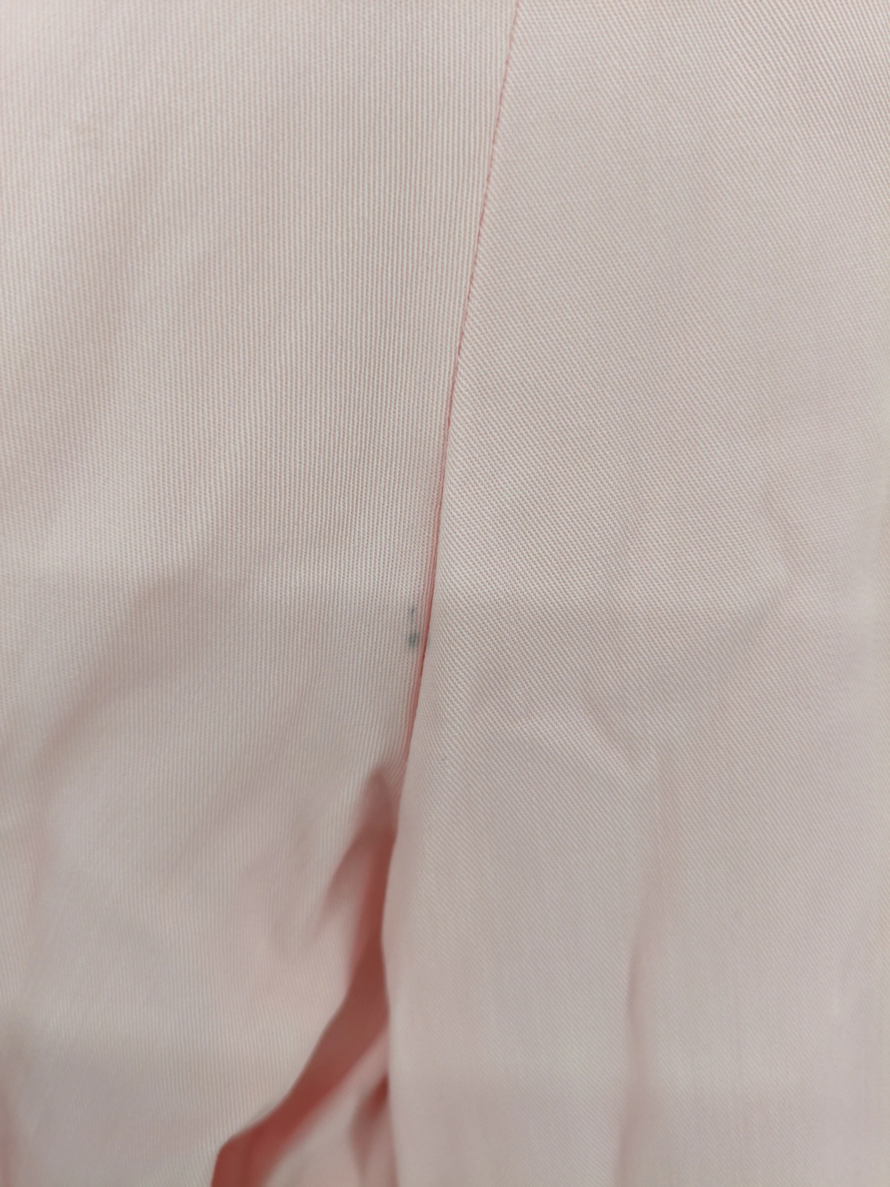 Paul Smith Men's Trousers W 32 in Pink Polyester with Cotton Tapered Chino - Image 5