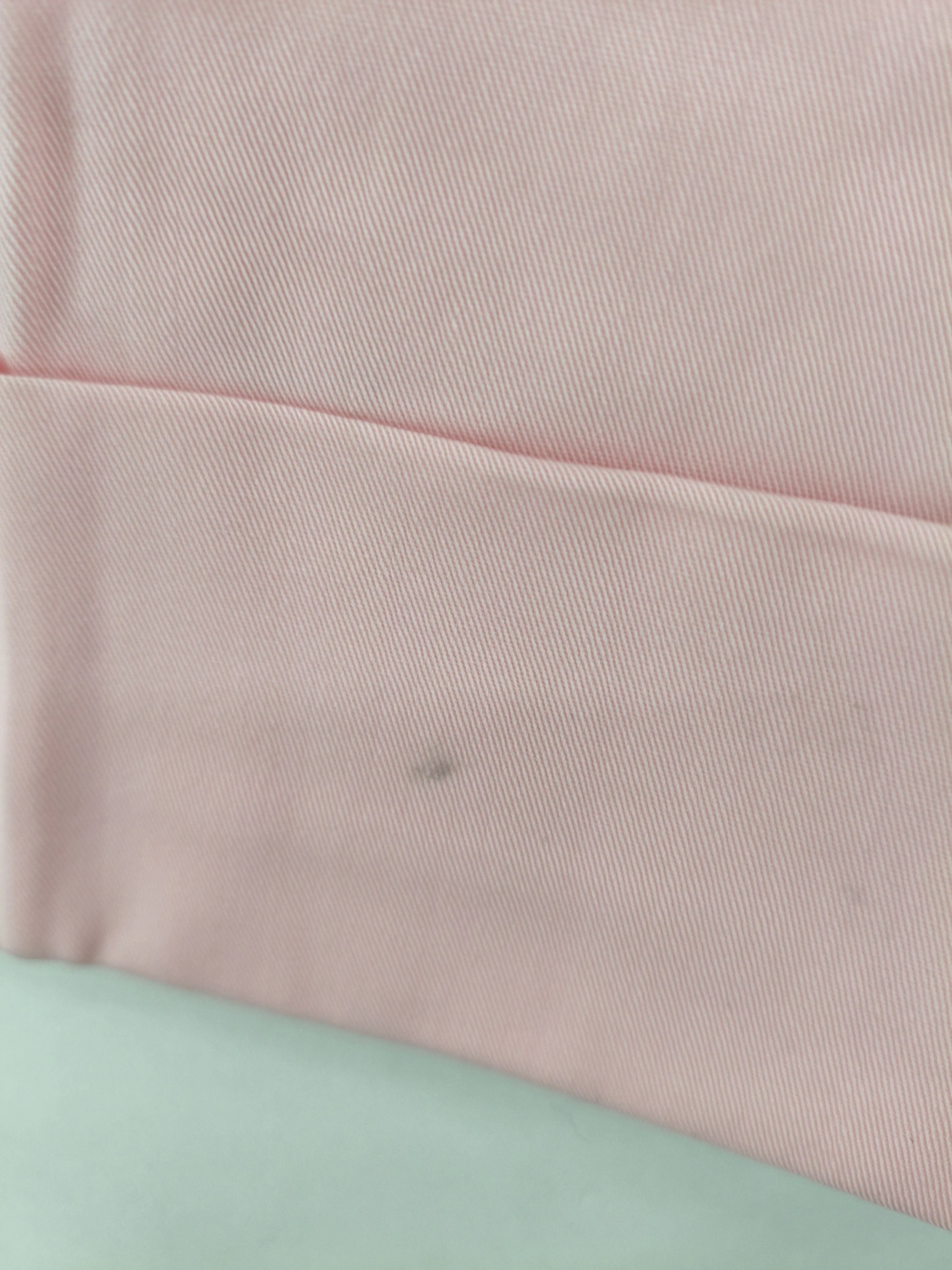 Paul Smith Men's Trousers W 32 in Pink Polyester with Cotton Tapered Chino - Image 6