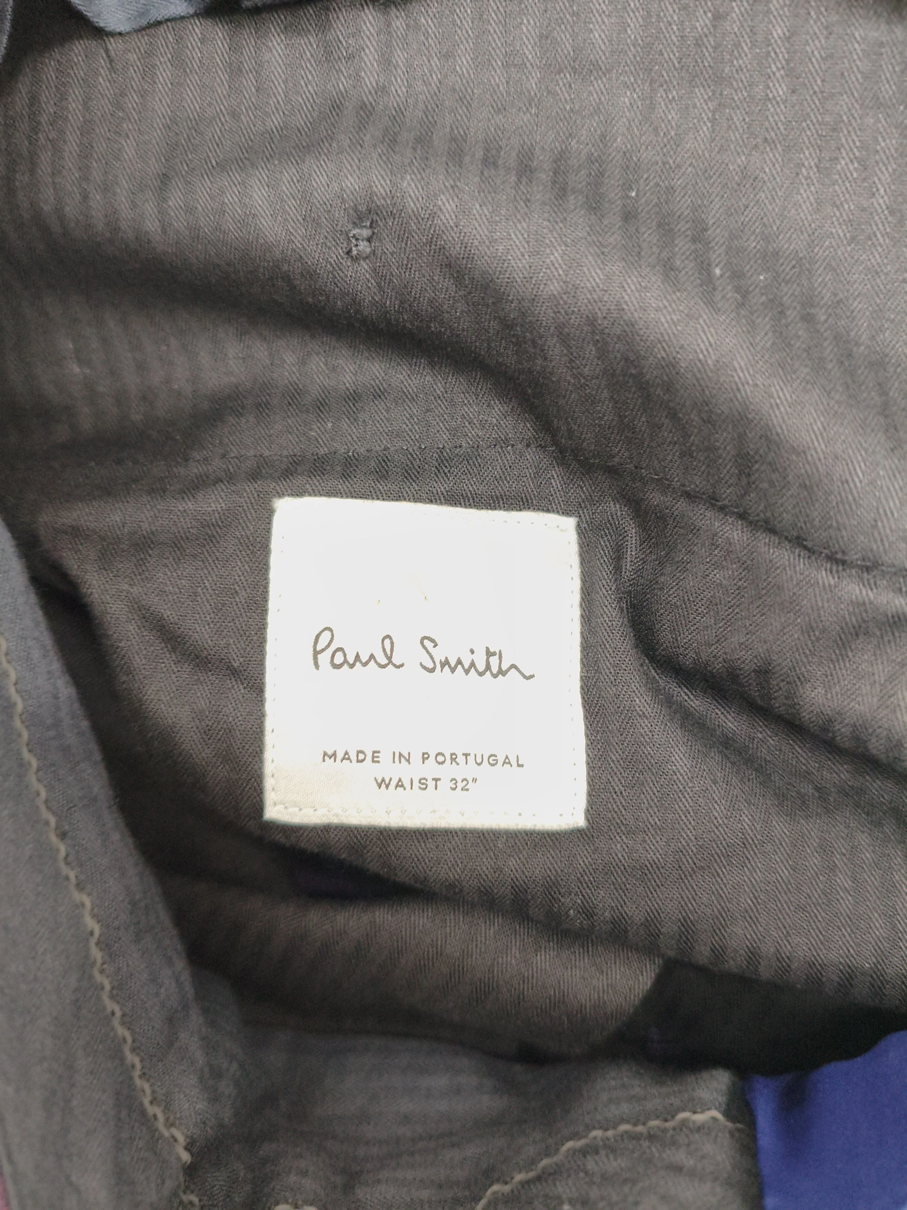 Paul Smith Men's Trousers W 32 in Purple 100% Wool Tapered Chino - Image 6