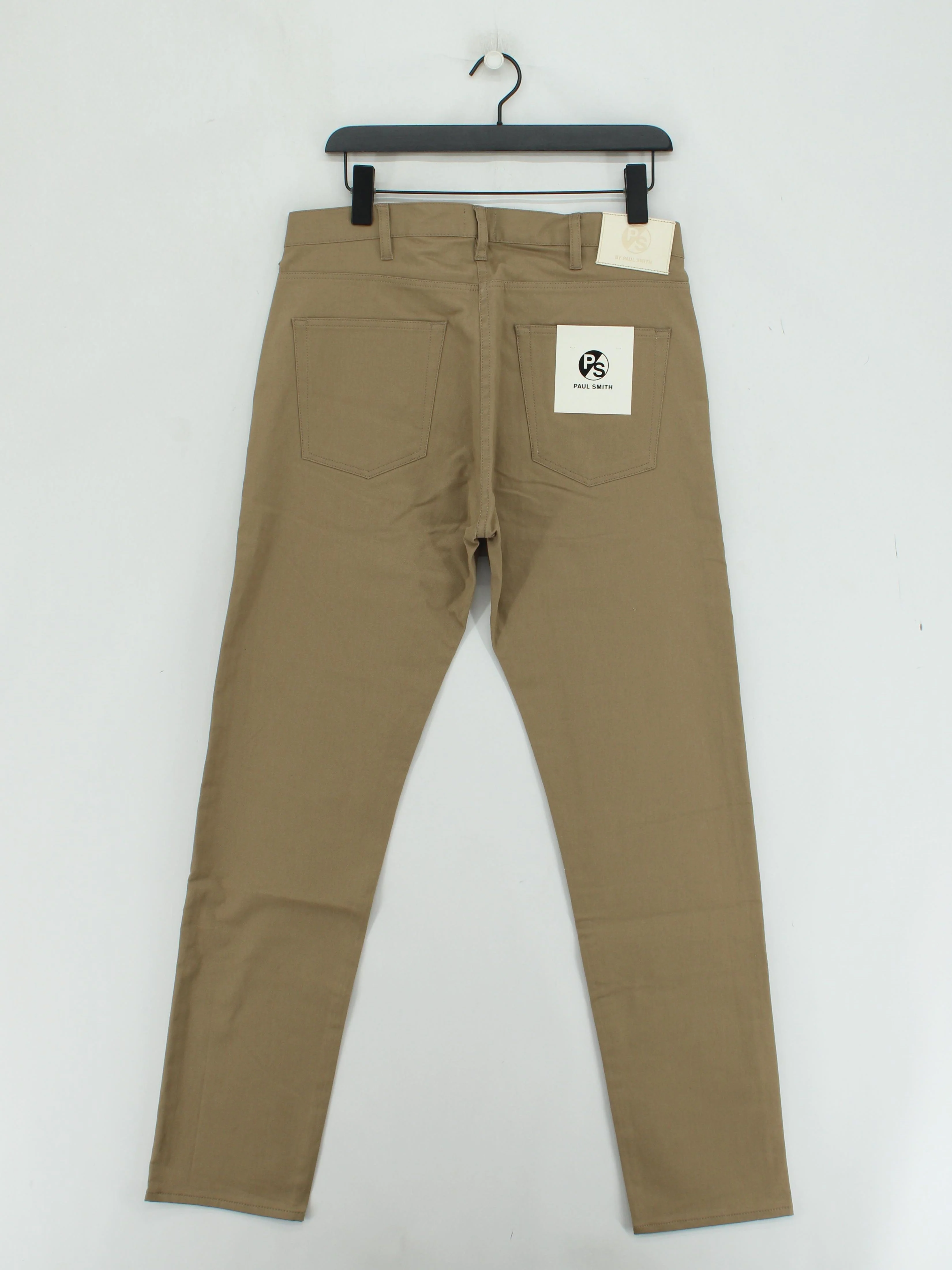 Paul Smith Men's Trousers W 32 in Tan Cotton with Elastane Chino New with tags - Image 2