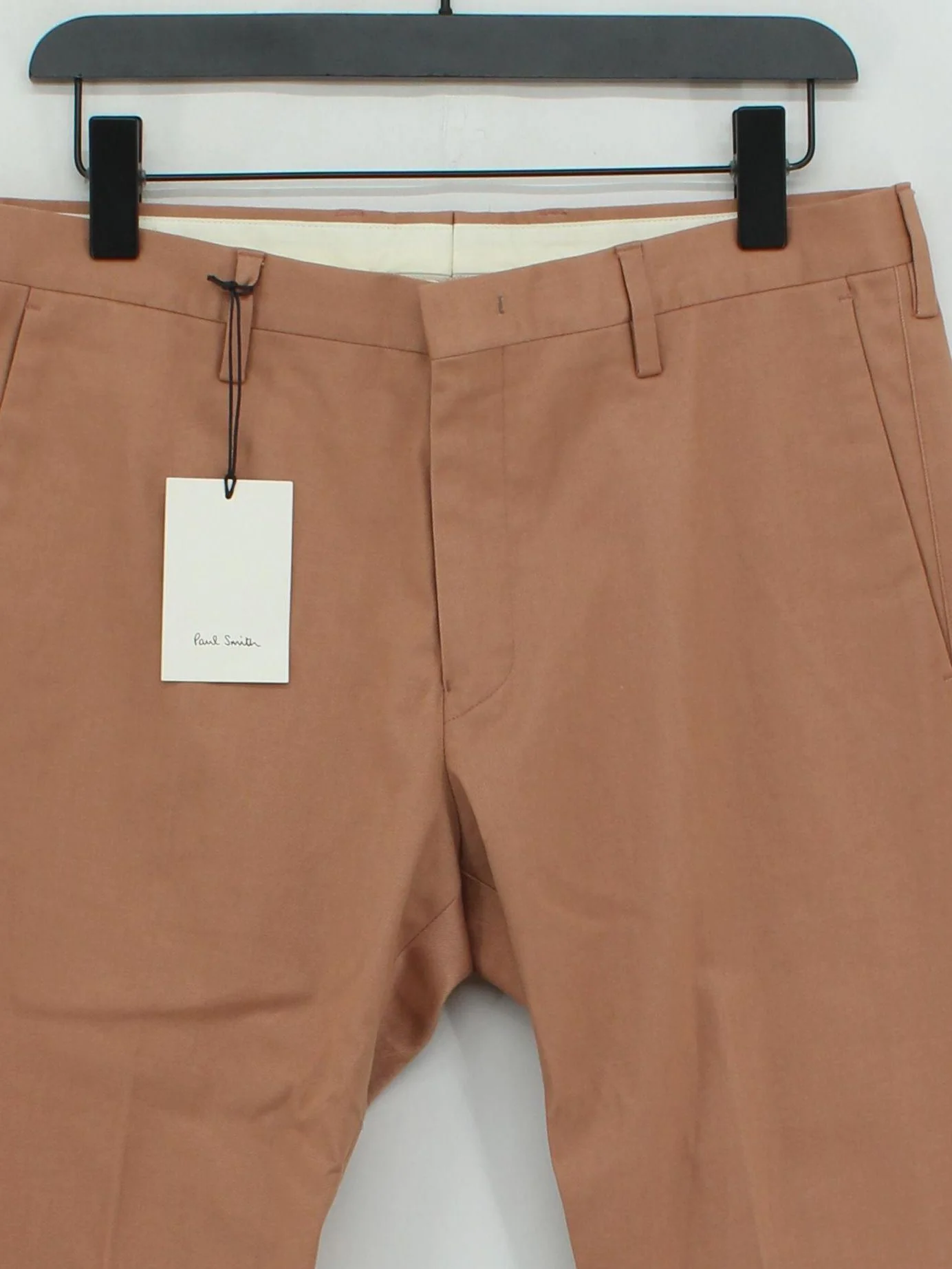Paul Smith Men's Trousers W 32 in Tan Cotton with Elastane Chino New with tags - Image 3