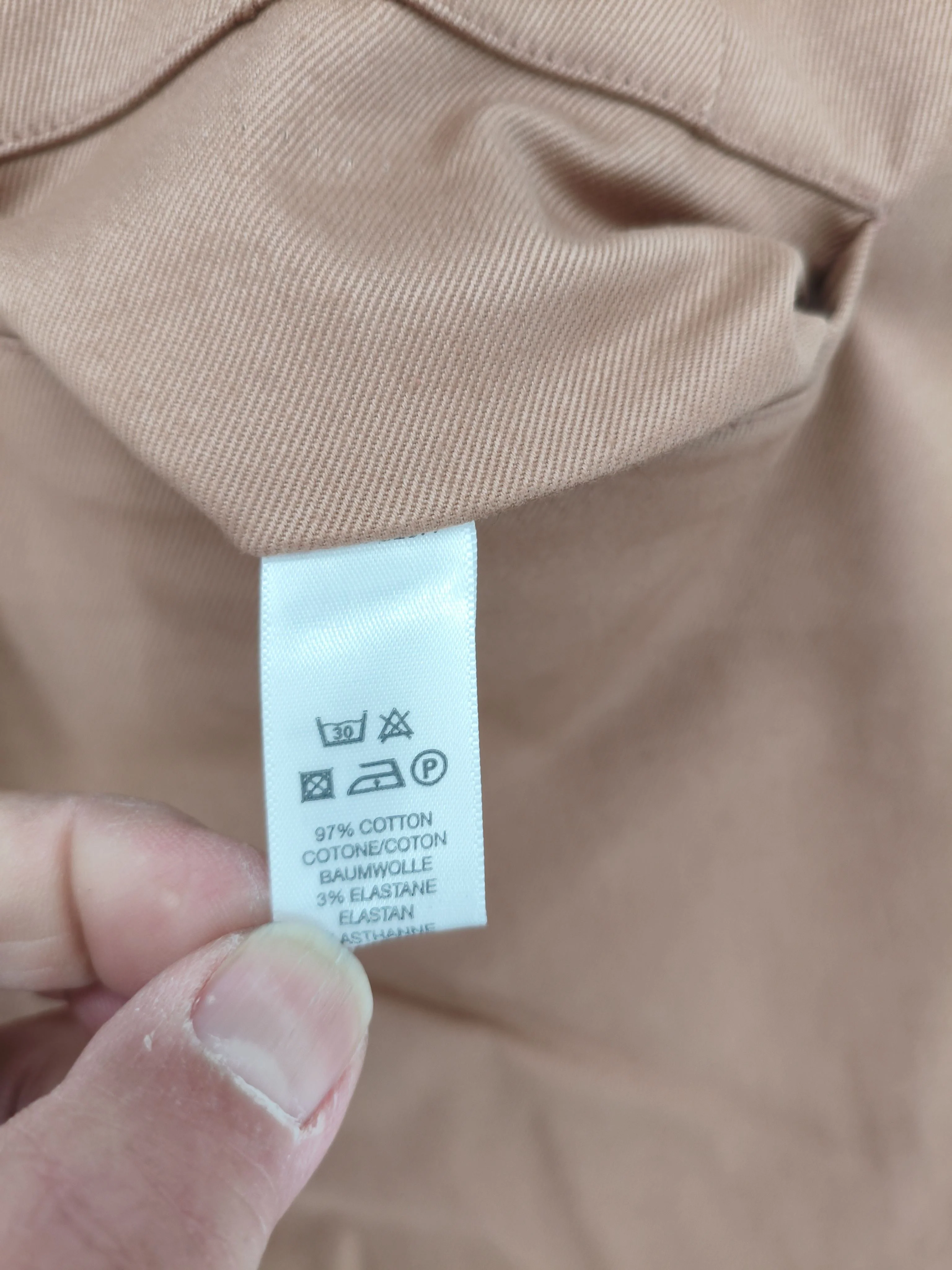 Paul Smith Men's Trousers W 32 in Tan Cotton with Elastane Chino New with tags - Image 6