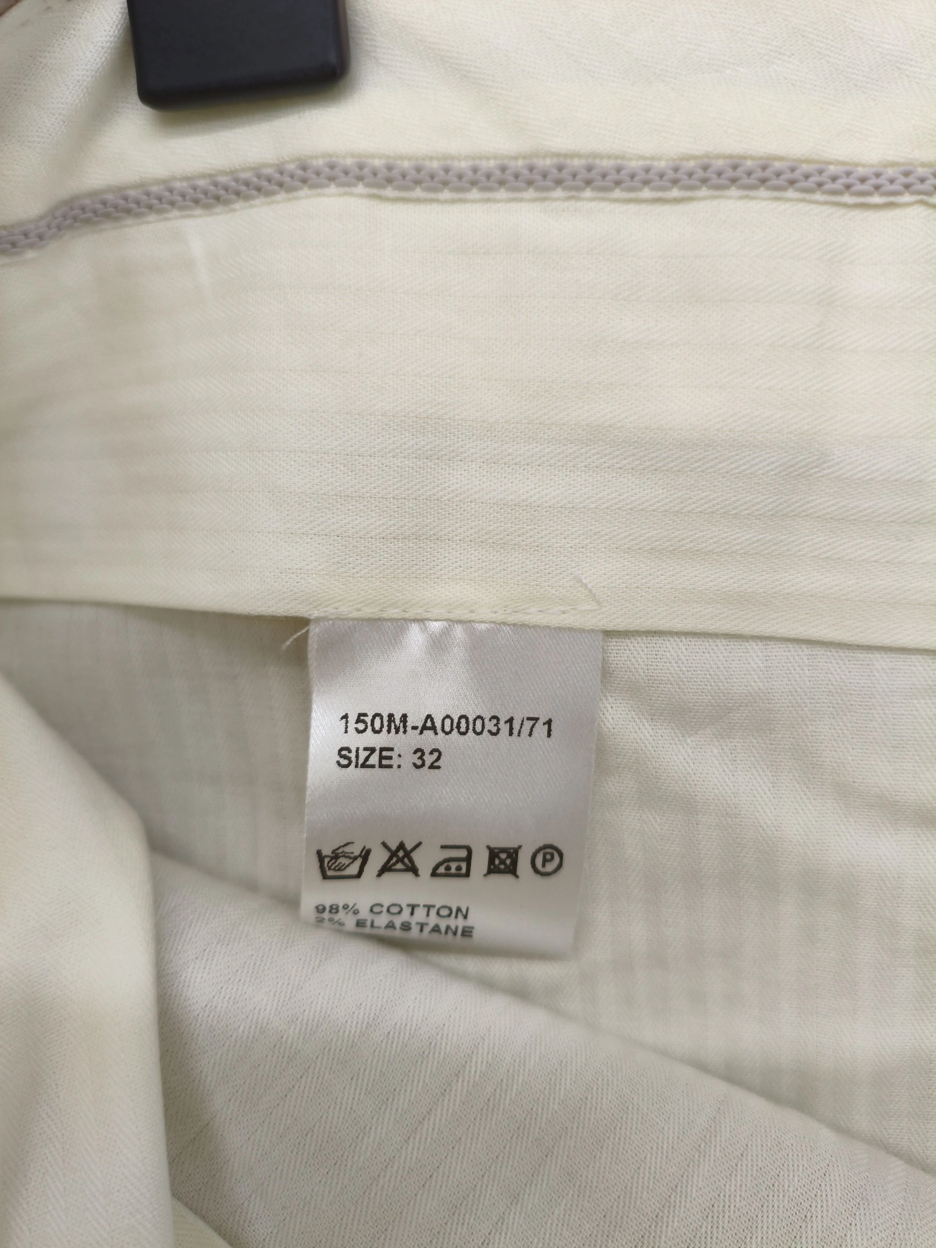 Paul Smith Men's Trousers W 32 in Tan Cotton with Elastane Tapered Chino - Image 7