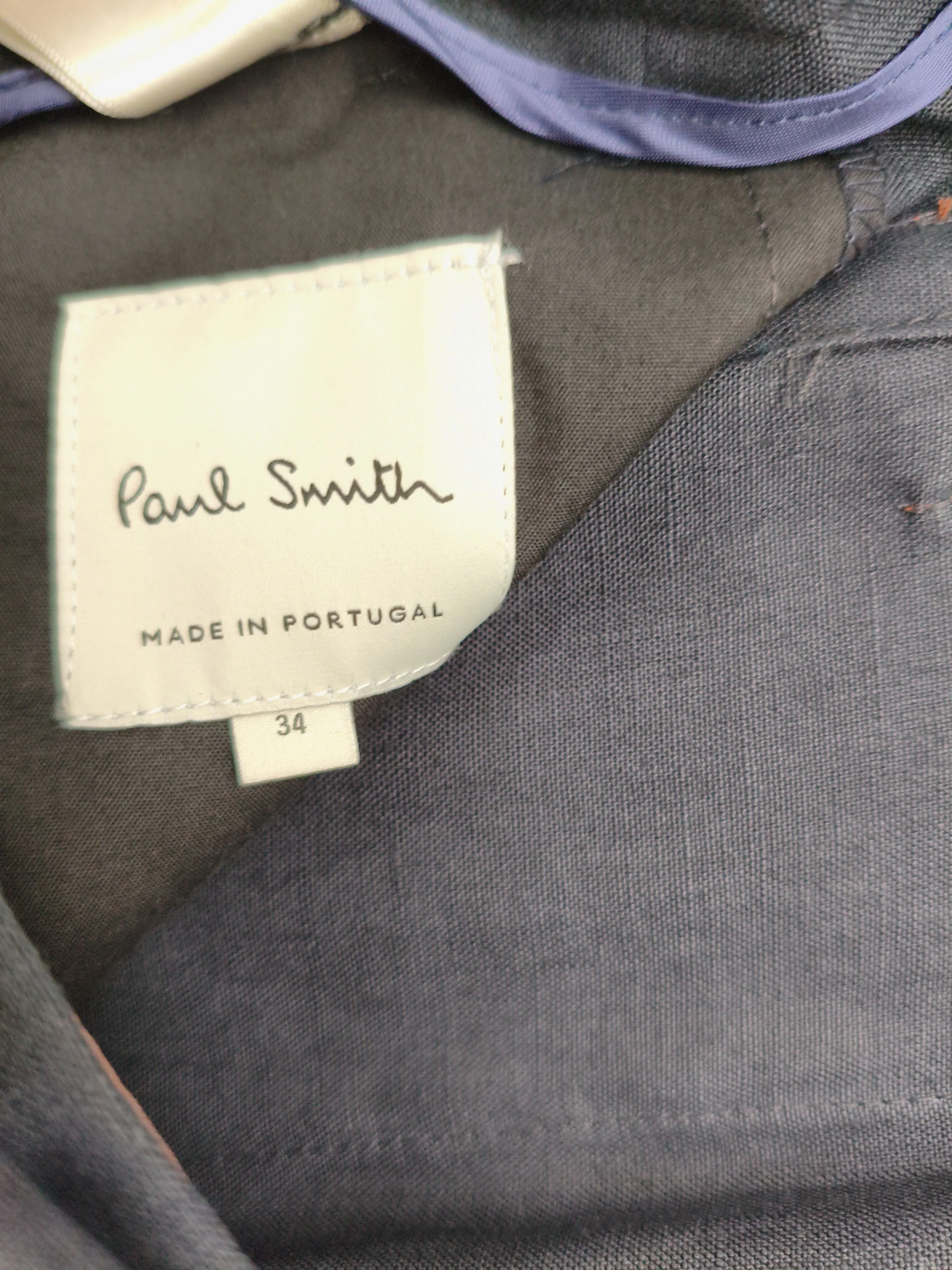 Paul Smith Men's Trousers W 34 in Black 100% Linen Tapered Cargo New with tags - Image 5