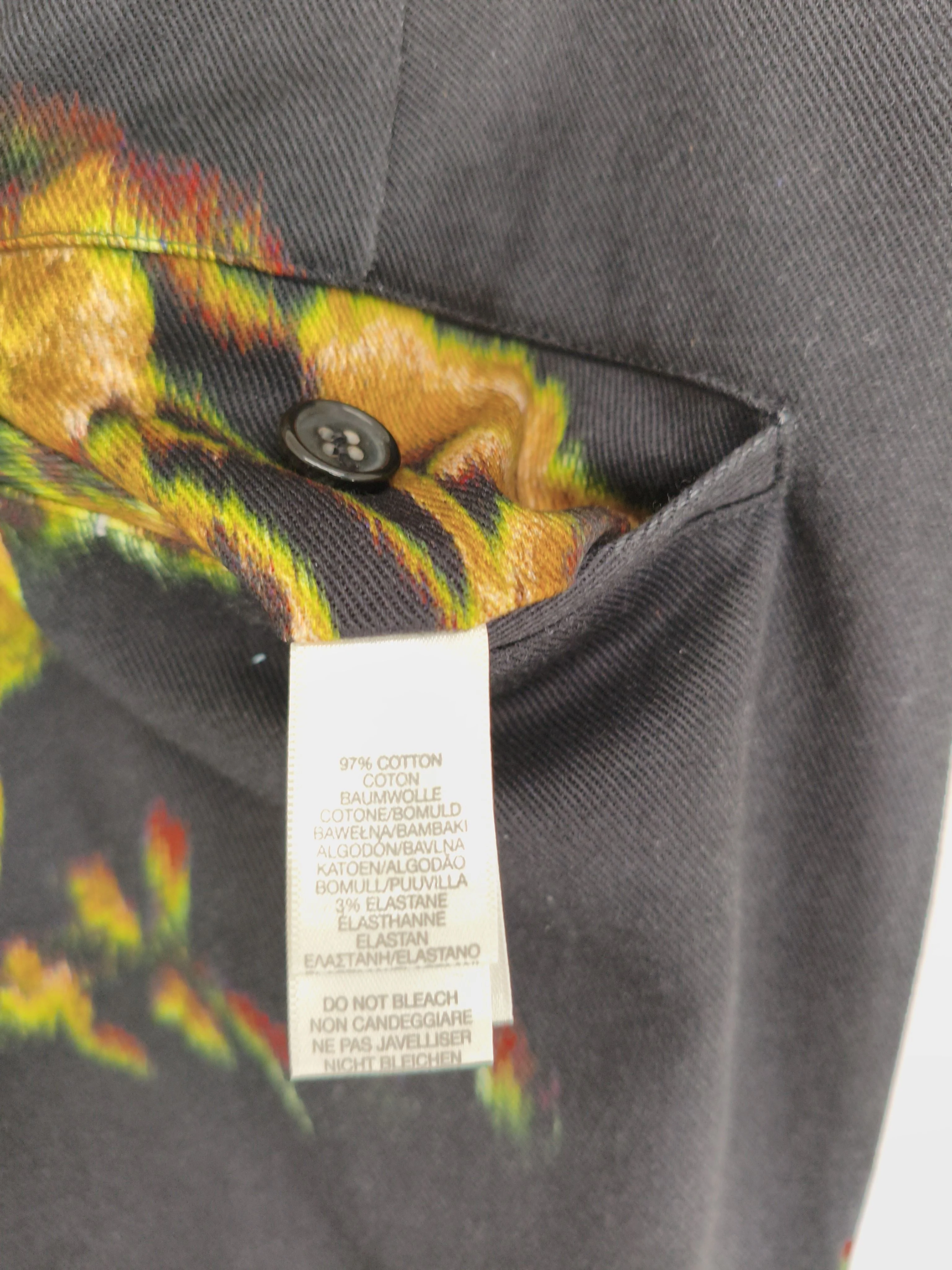 Paul Smith Men's Trousers W 34 in Black Cotton with Elastane Chino New with tags - Image 6