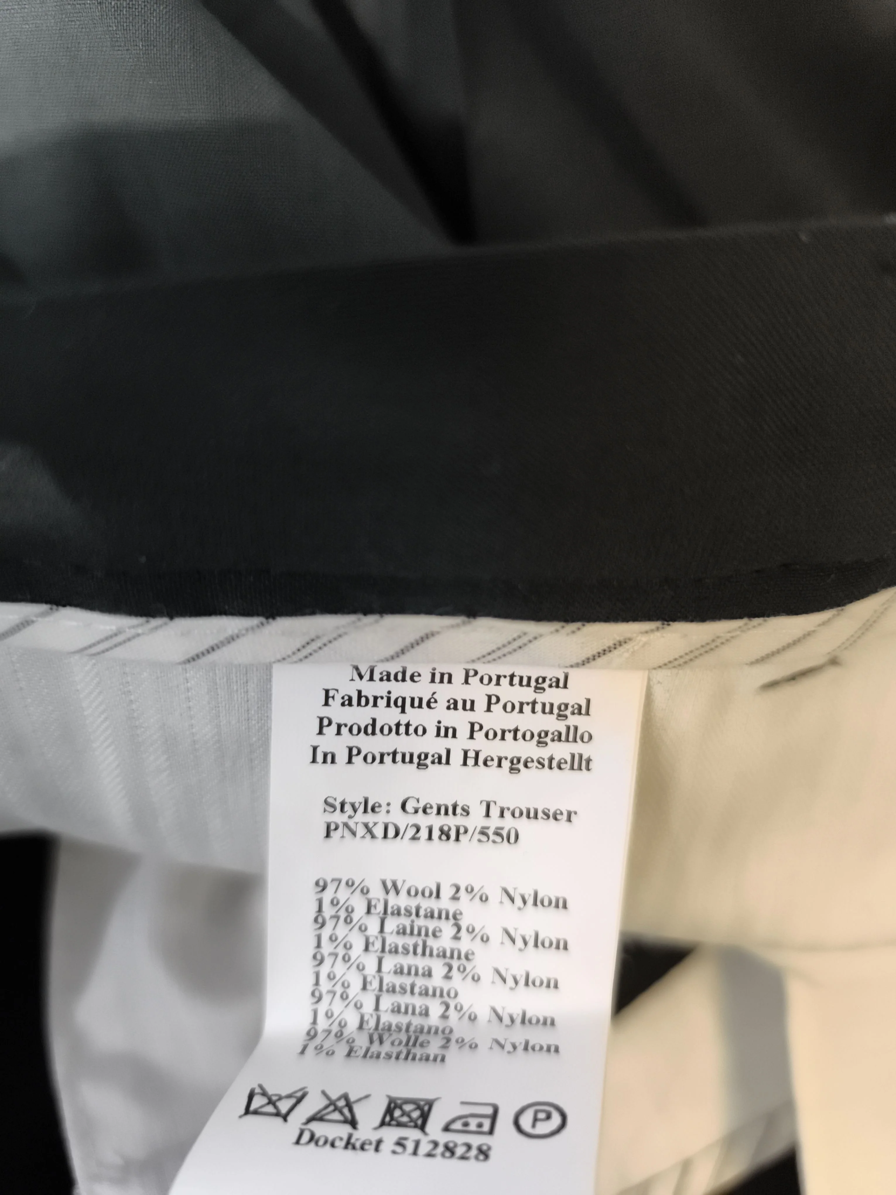 Paul Smith Men's Trousers W 34 in Black Wool New with tags - Image 6