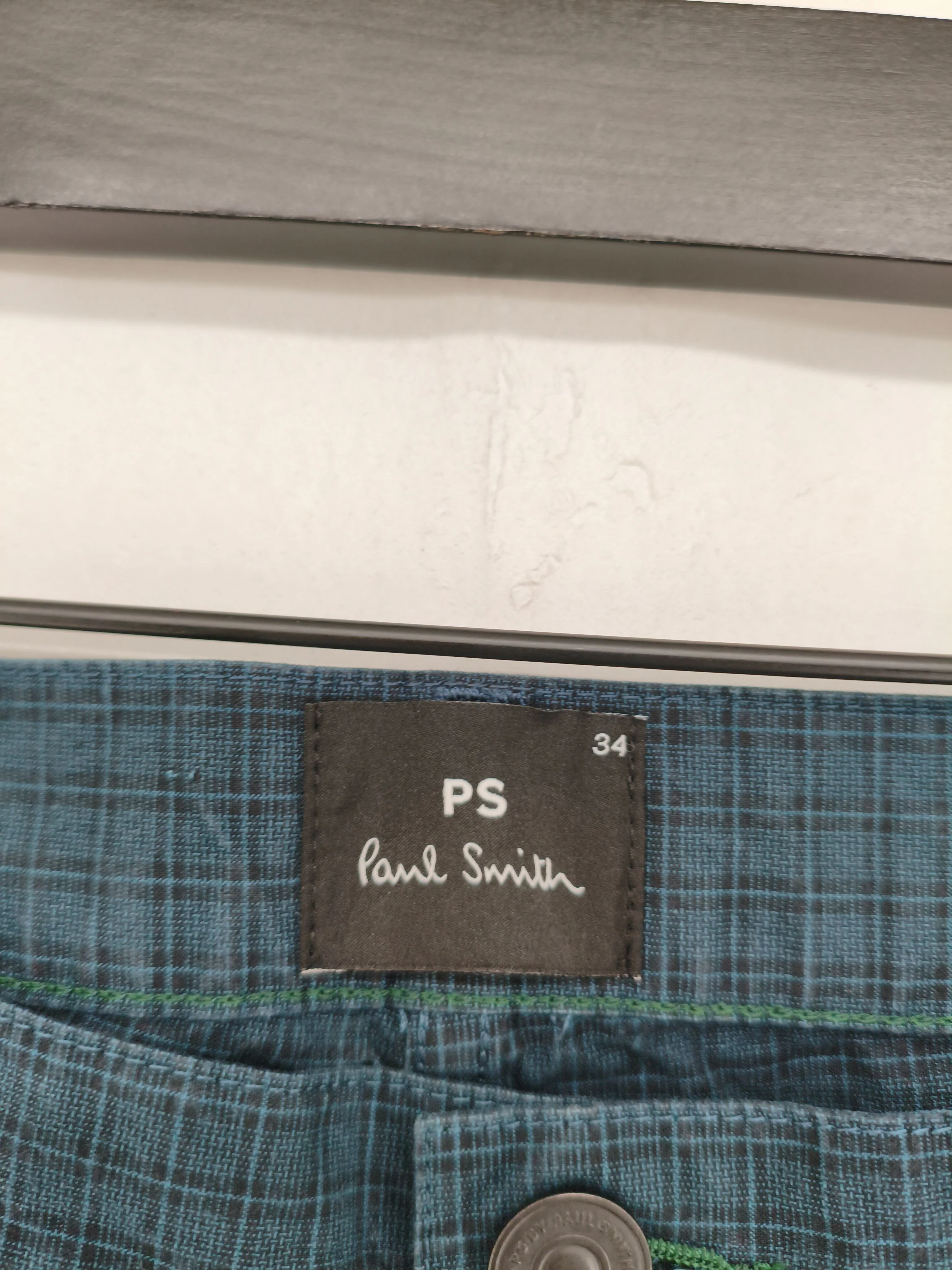 Paul Smith Men's Trousers W 34 in Blue 100% Other Chino New with tags - Image 5