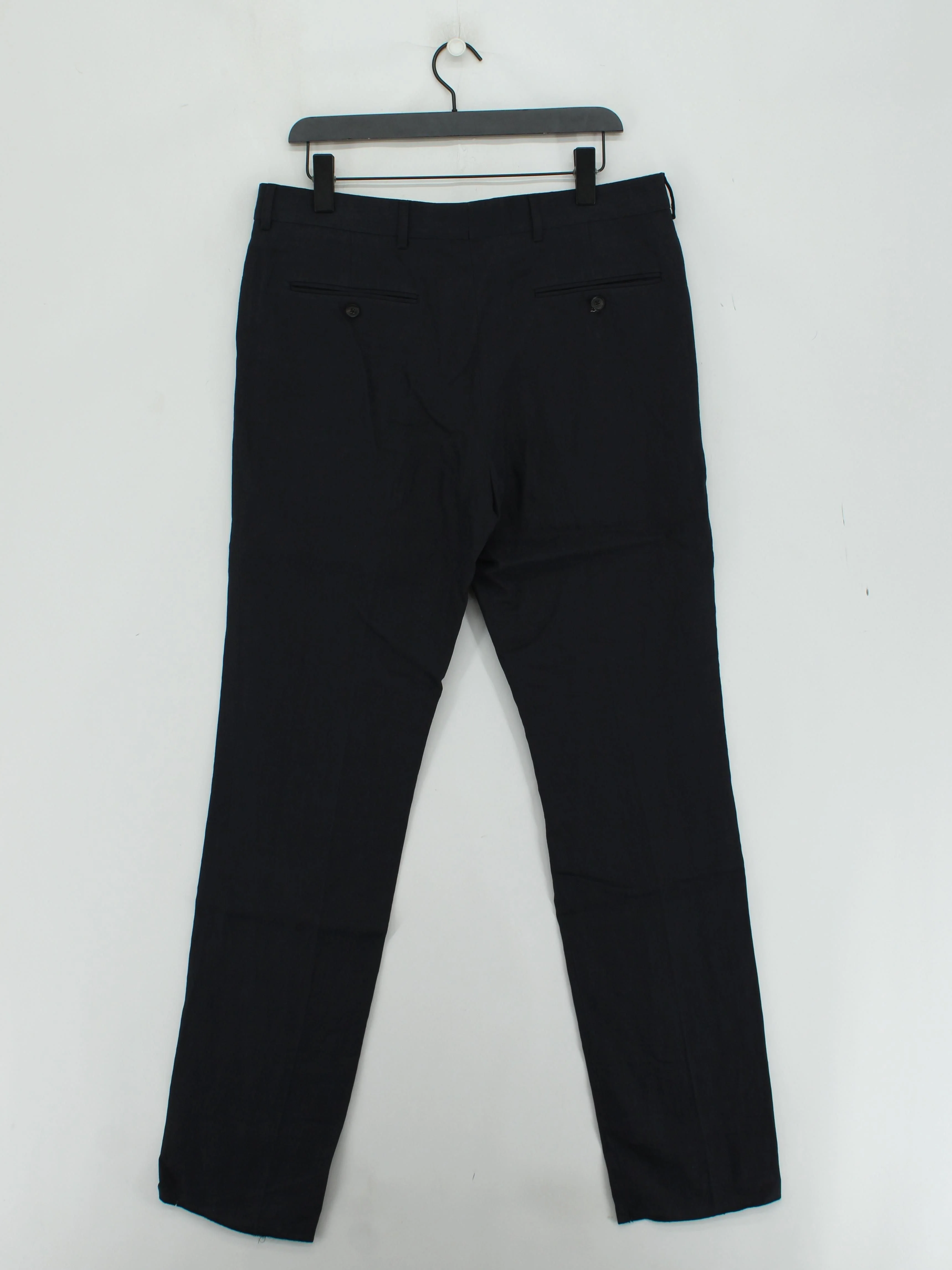 Paul Smith Men's Trousers W 34 in Blue Linen with Rayon Chino New with tags - Image 2