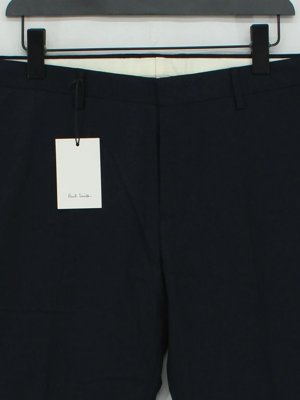 Paul Smith Men's Trousers W 34 in Blue Wool with Viscose Chino New with tags - Image 3