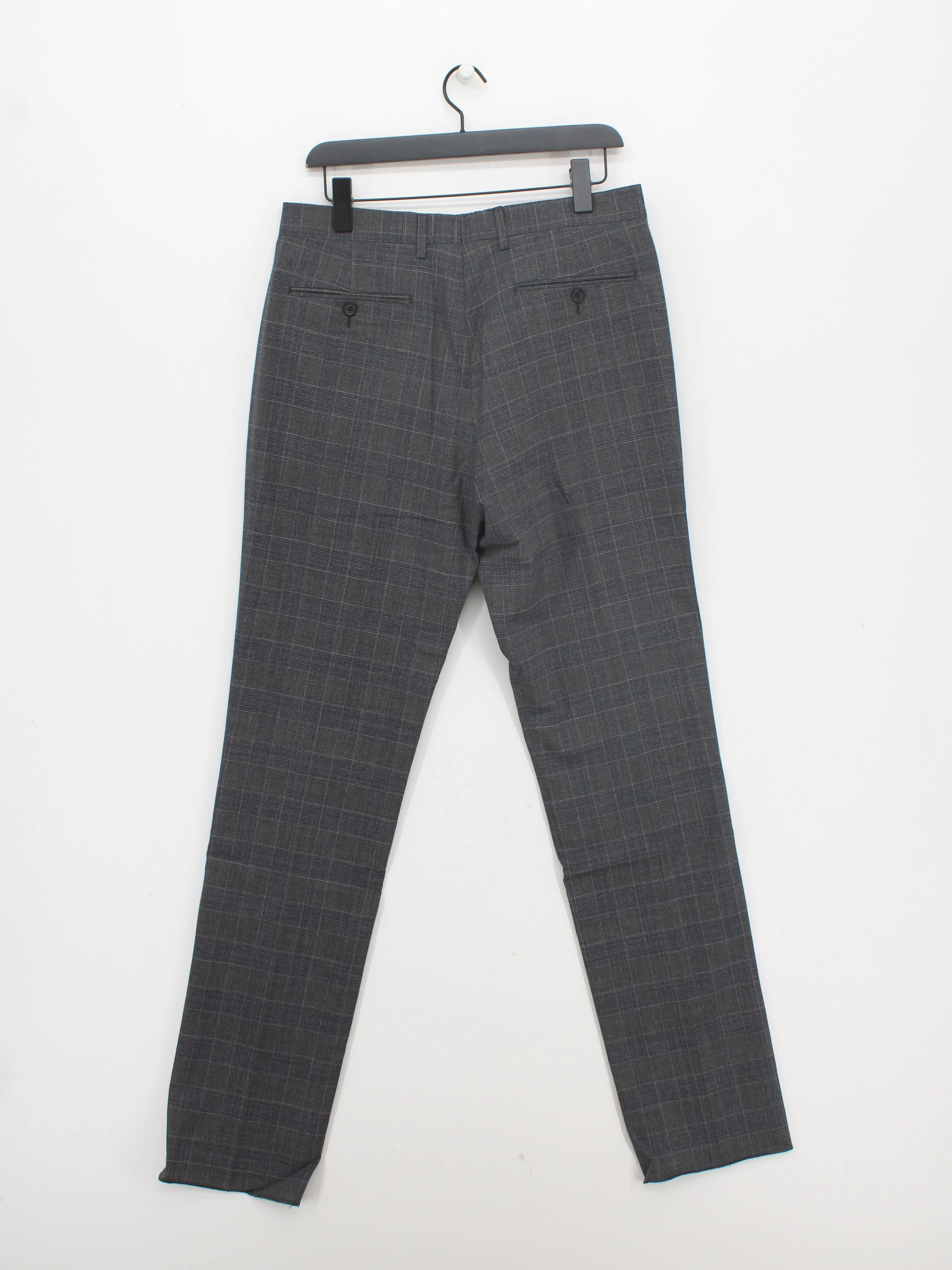 Paul Smith Men's Trousers W 34 in Grey Wool with Elastane Chino New with tags - Image 2
