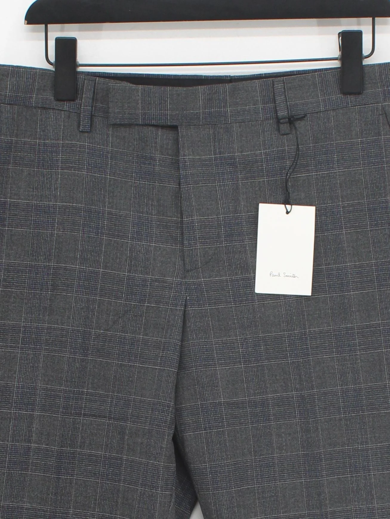 Paul Smith Men's Trousers W 34 in Grey Wool with Elastane Chino New with tags - Image 3