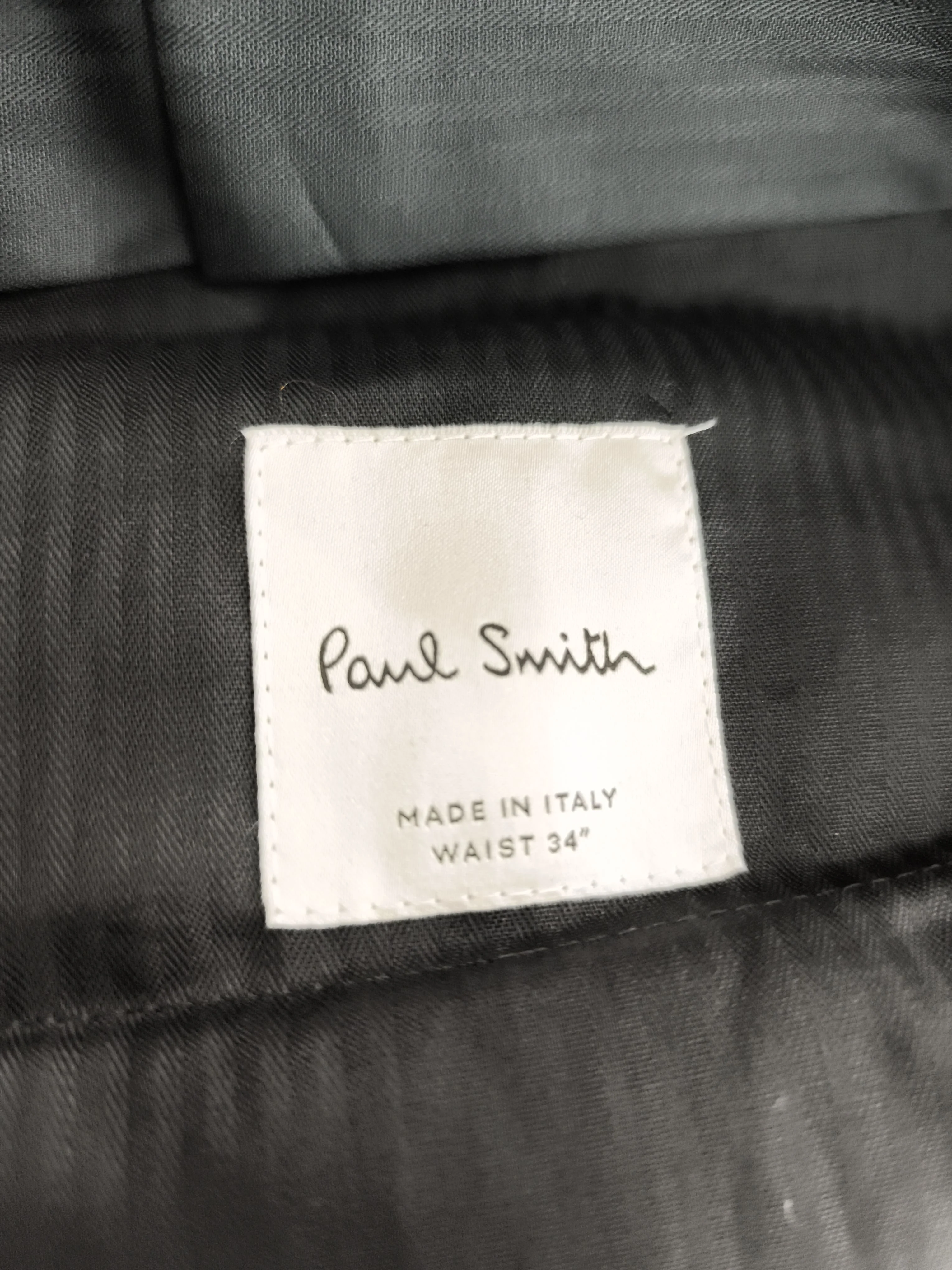 Paul Smith Men's Trousers W 34 in Red 100% Wool Chino New with tags - Image 5