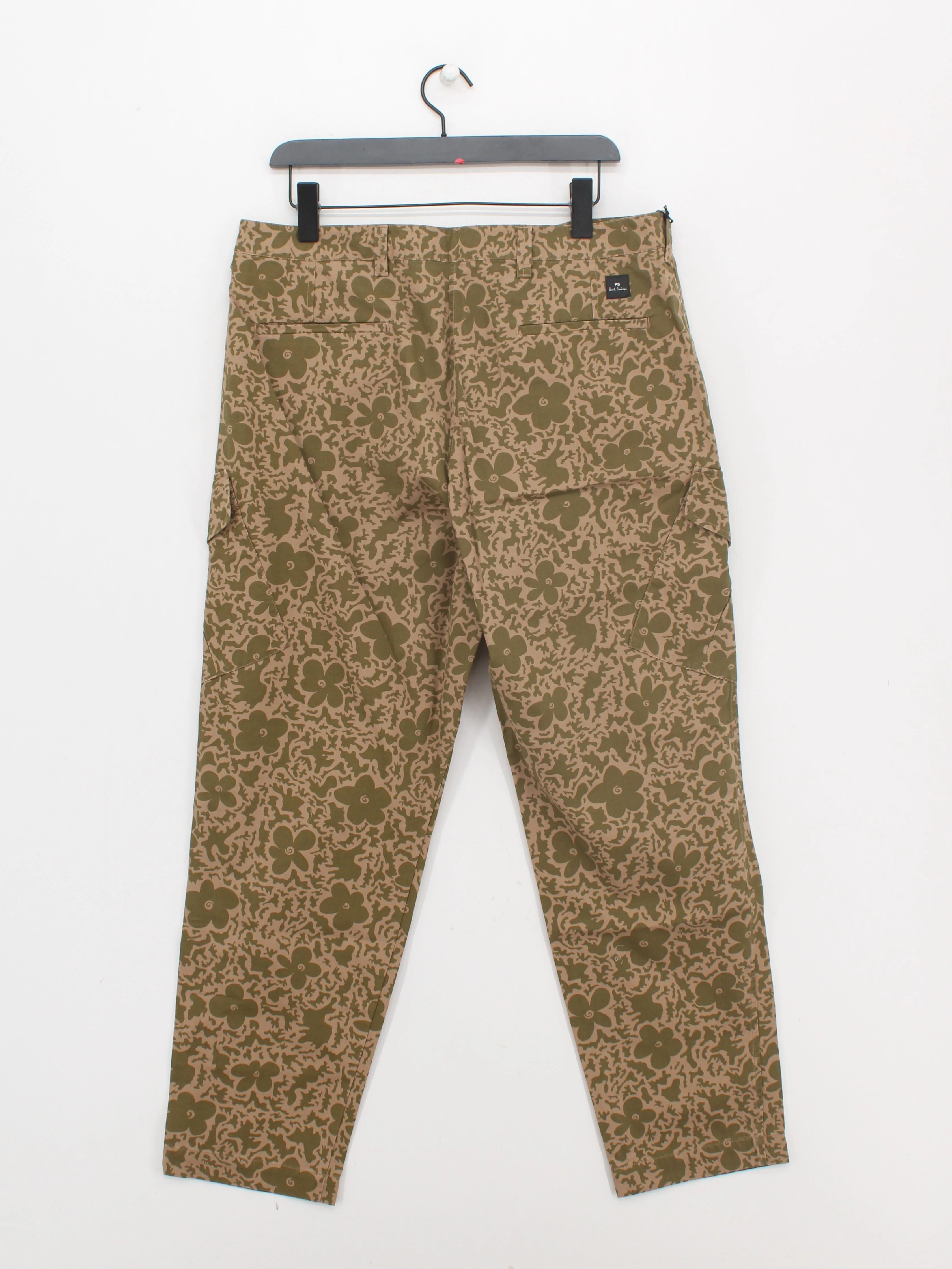 Paul Smith Men's Trousers W 34 in Tan 100% Cotton Cargo New with tags - Image 2