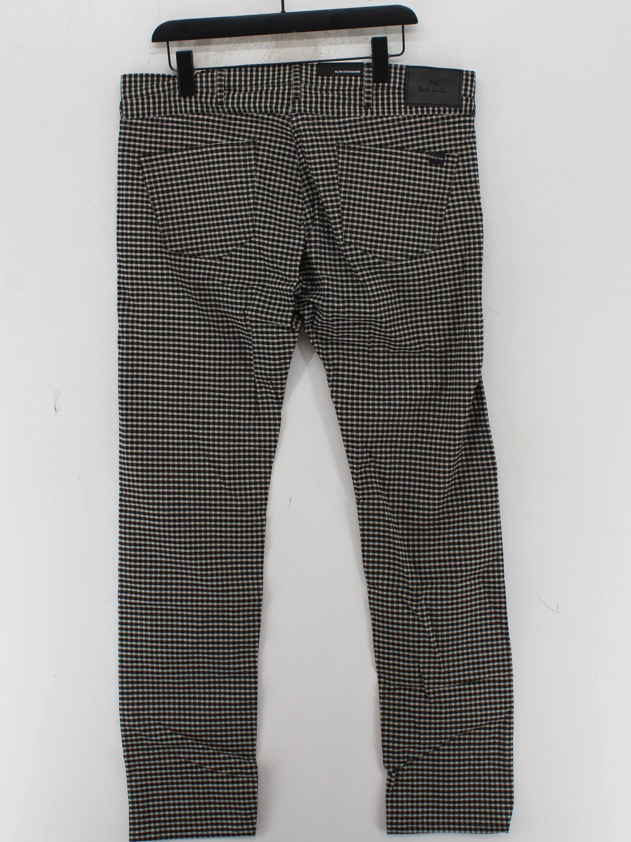 Paul Smith Men's Trousers W 36 in Black Cotton with Elastane Chino New with tags - Image 2