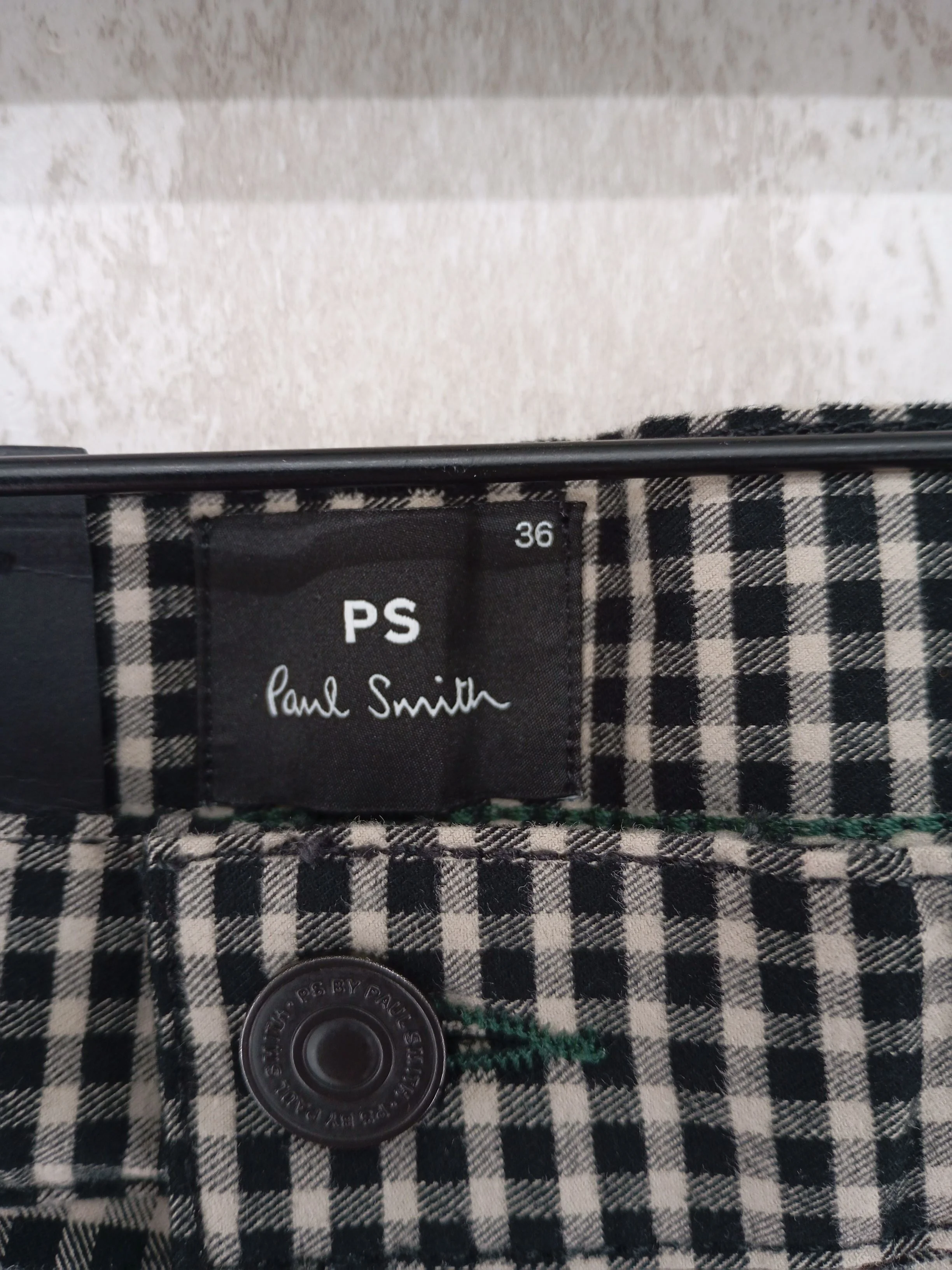 Paul Smith Men's Trousers W 36 in Black Cotton with Elastane Chino New with tags - Image 5