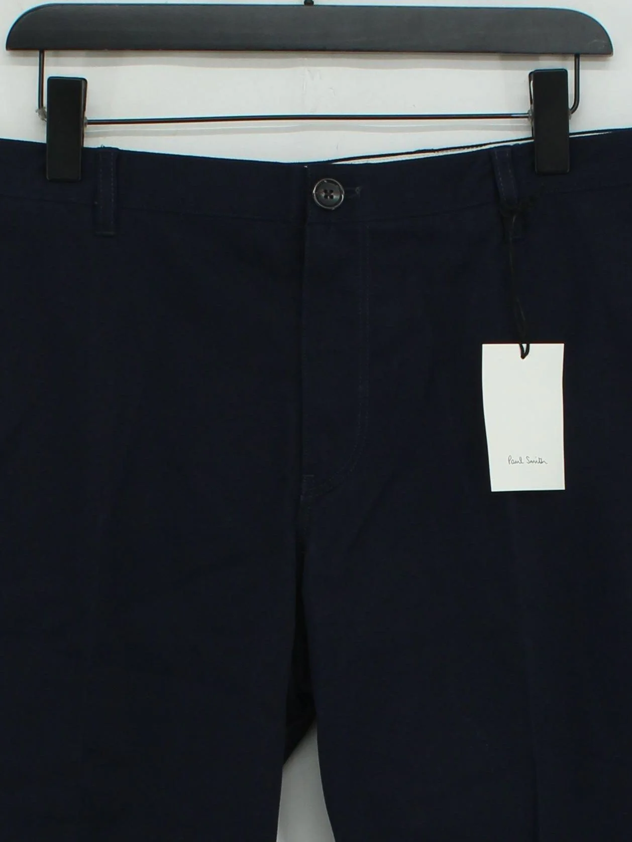 Paul Smith Men's Trousers W 36 in Blue 100% Cotton Straight Chino New with tags - Image 3
