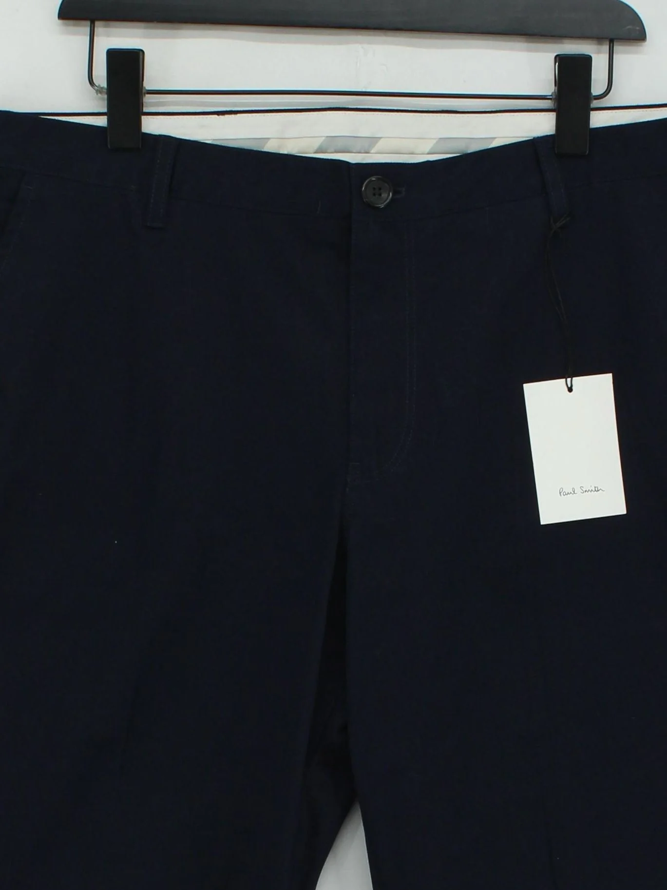 Paul Smith Men's Trousers W 36 in Blue 100% Other Straight Chino New with tags - Image 3