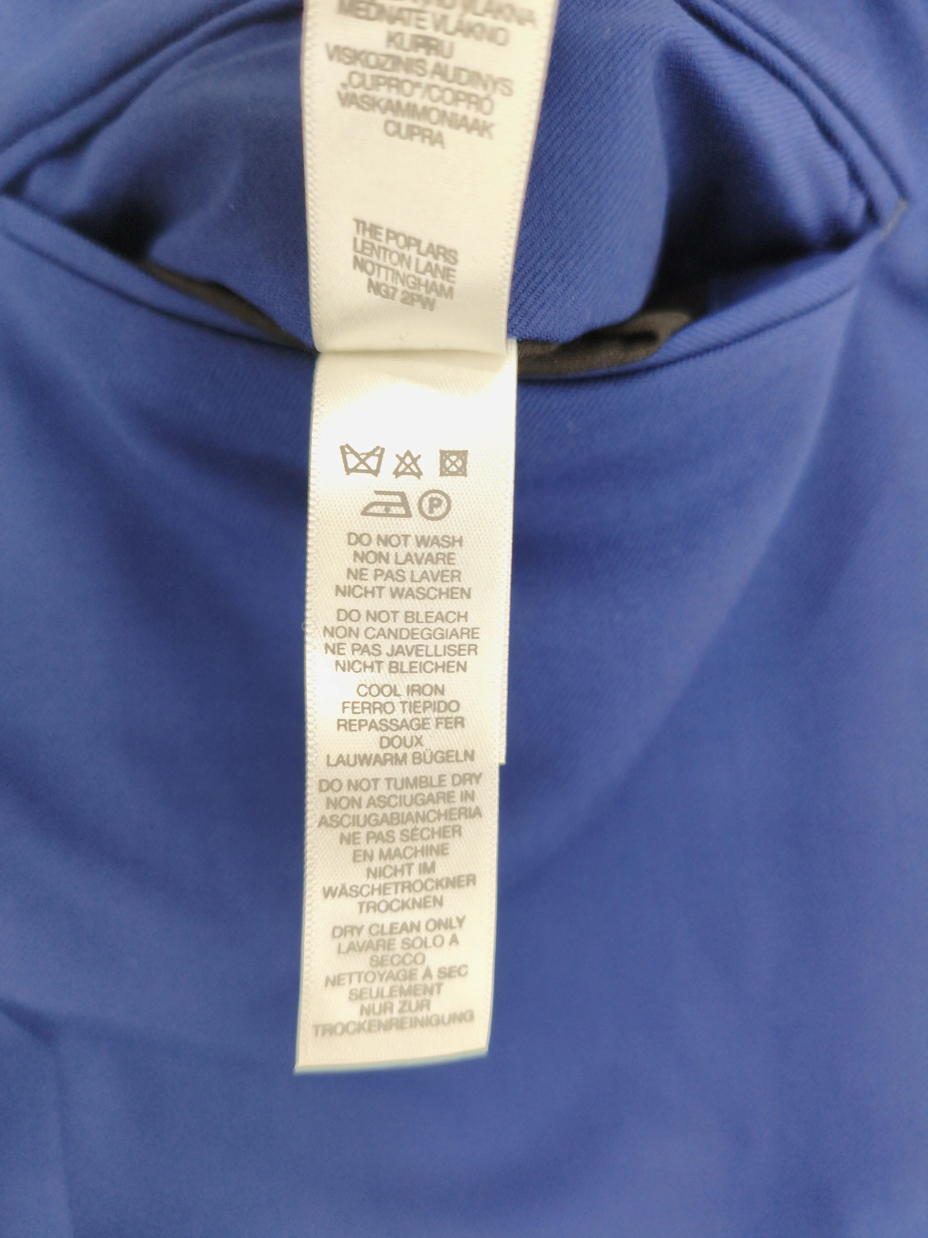 Paul Smith Men's Trousers W 36 in Blue 100% Wool Tapered Chino New with tags - Image 6