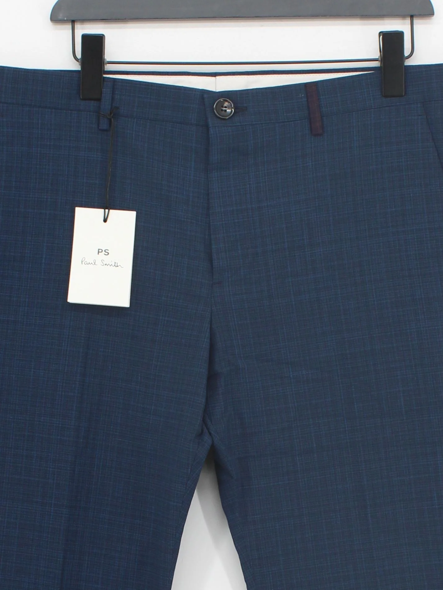Paul Smith Men's Trousers W 36 in Blue Wool New with tags - Image 3