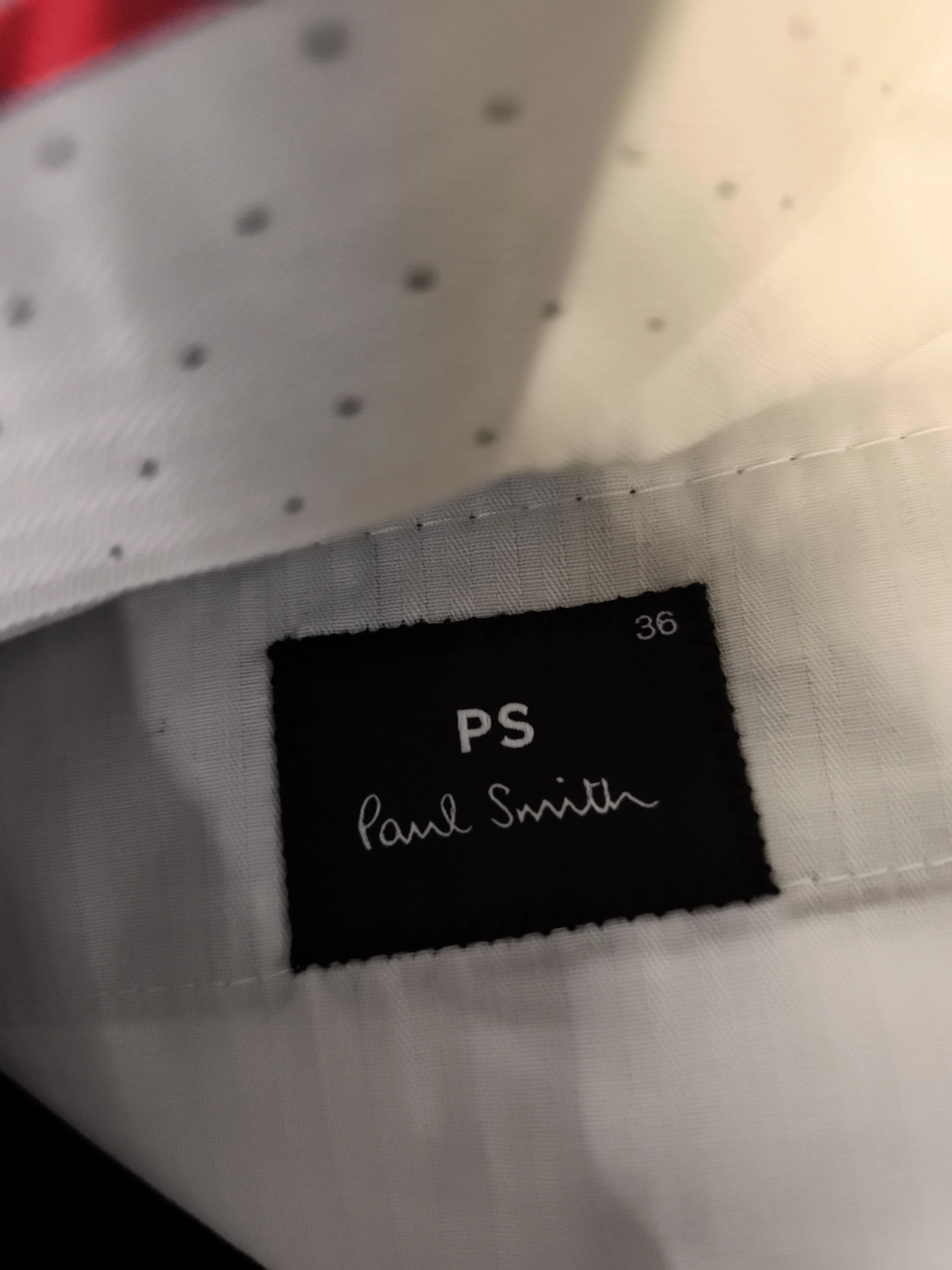 Paul Smith Men's Trousers W 36 in Blue Wool New with tags - Image 5