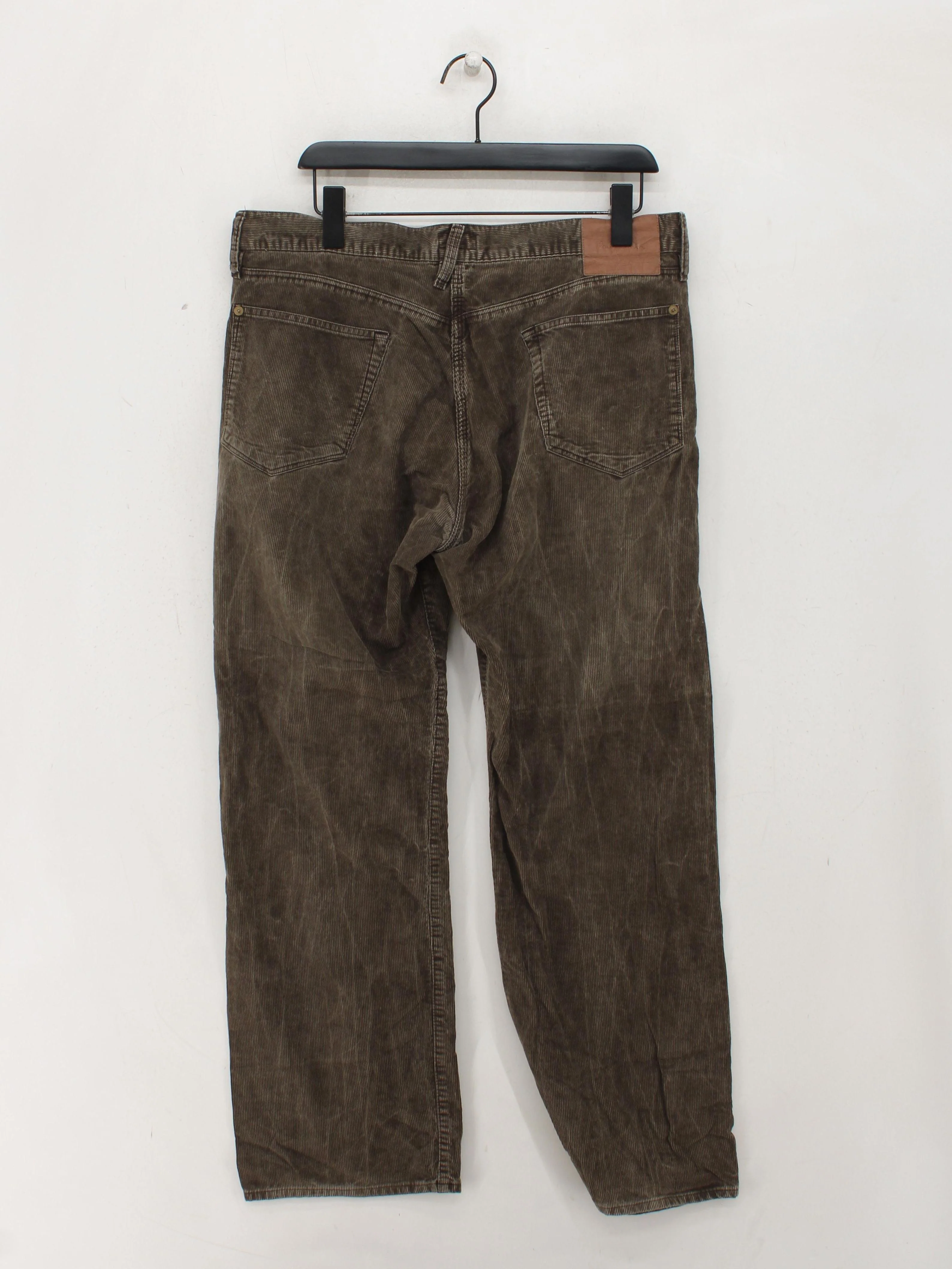 Paul Smith Men's Trousers W 36 in Brown 100% Cotton Straight Chino - Image 2