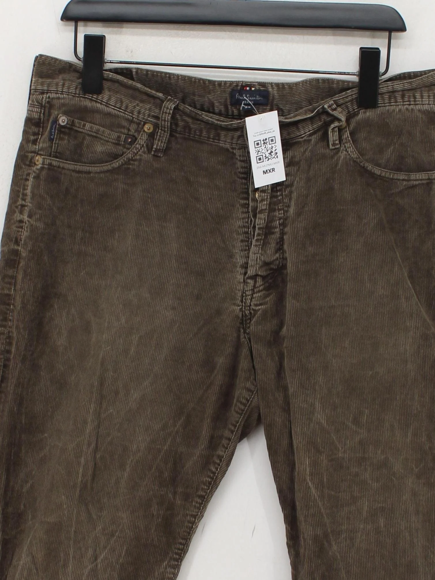 Paul Smith Men's Trousers W 36 in Brown 100% Cotton Straight Chino - Image 3