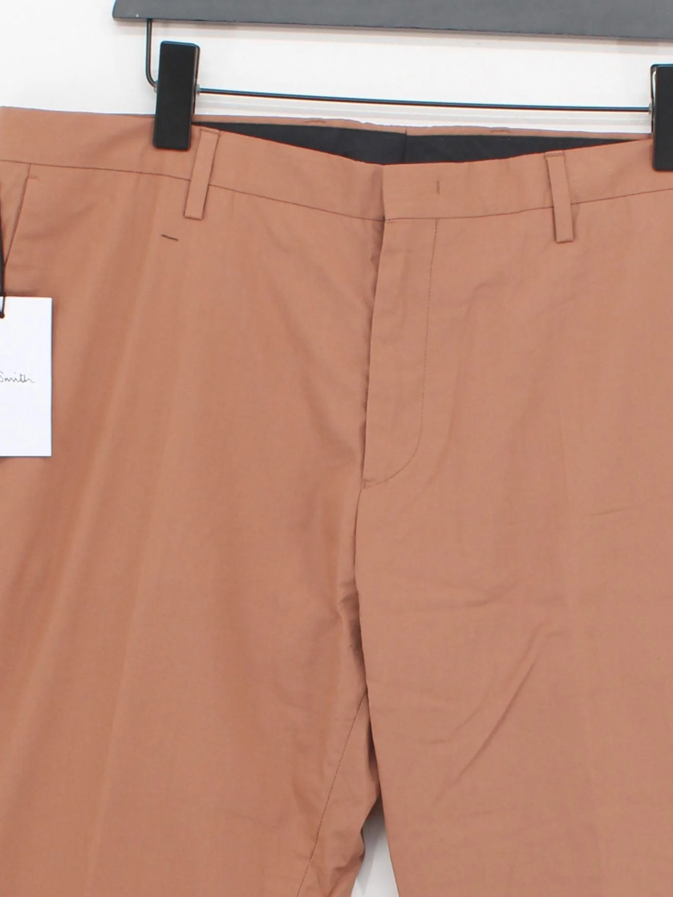 Paul Smith Men's Trousers W 36 in Brown 100% Cotton Straight Chino New with tags - Image 3