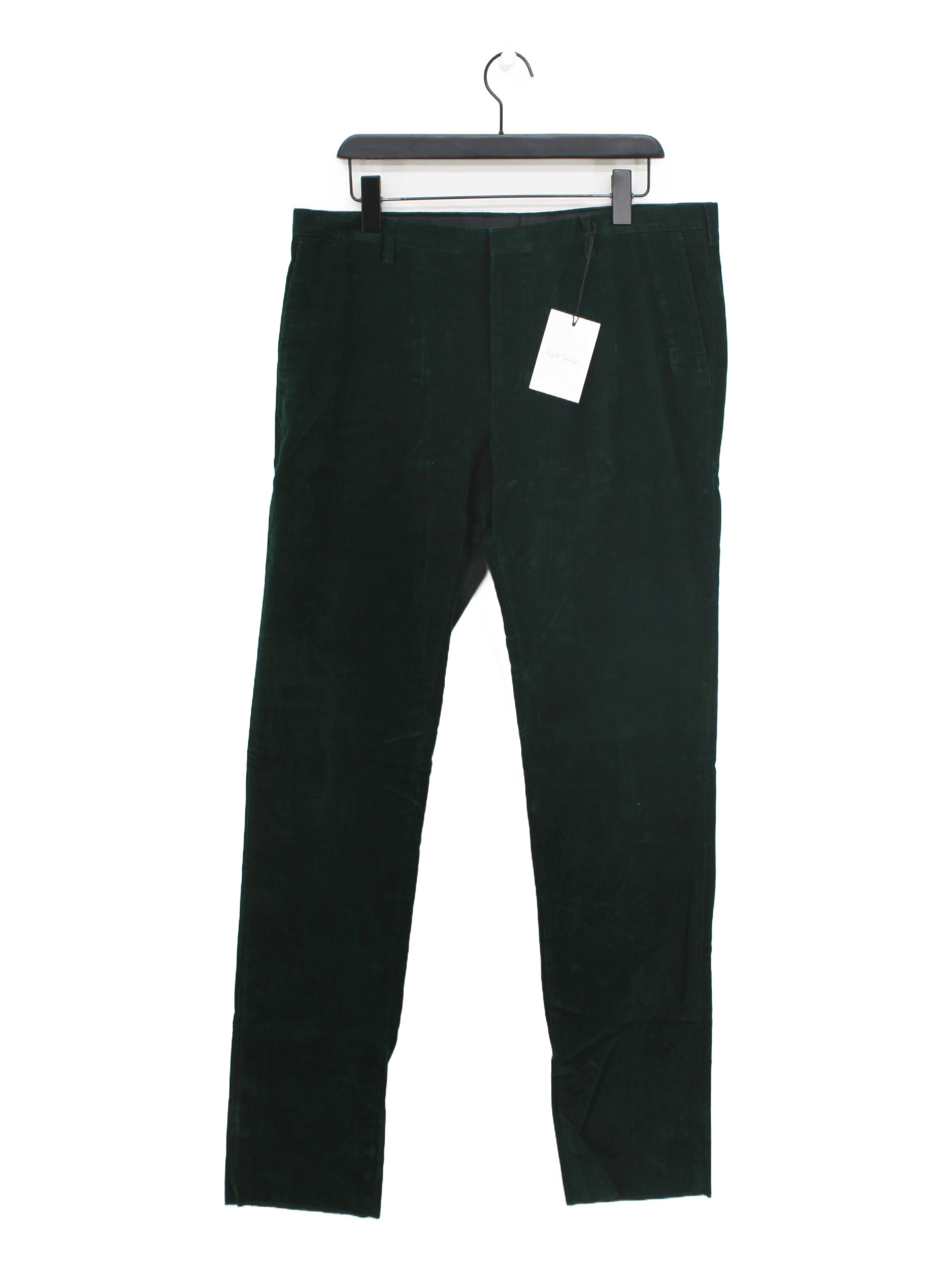 Paul Smith Men's Trousers W 36 in Green 100% Cotton Straight Chino New with tags