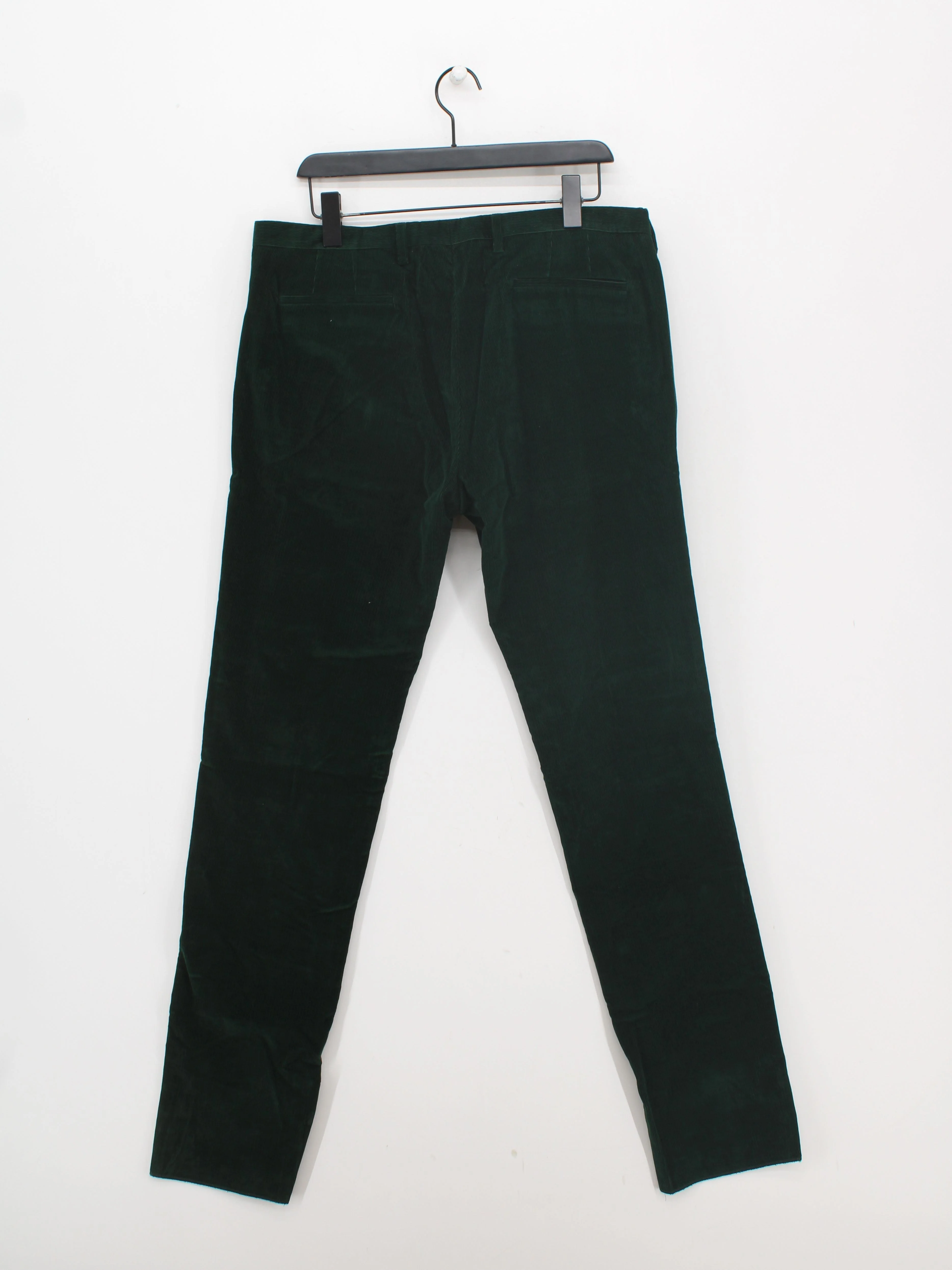 Paul Smith Men's Trousers W 36 in Green 100% Cotton Straight Chino New with tags - Image 2