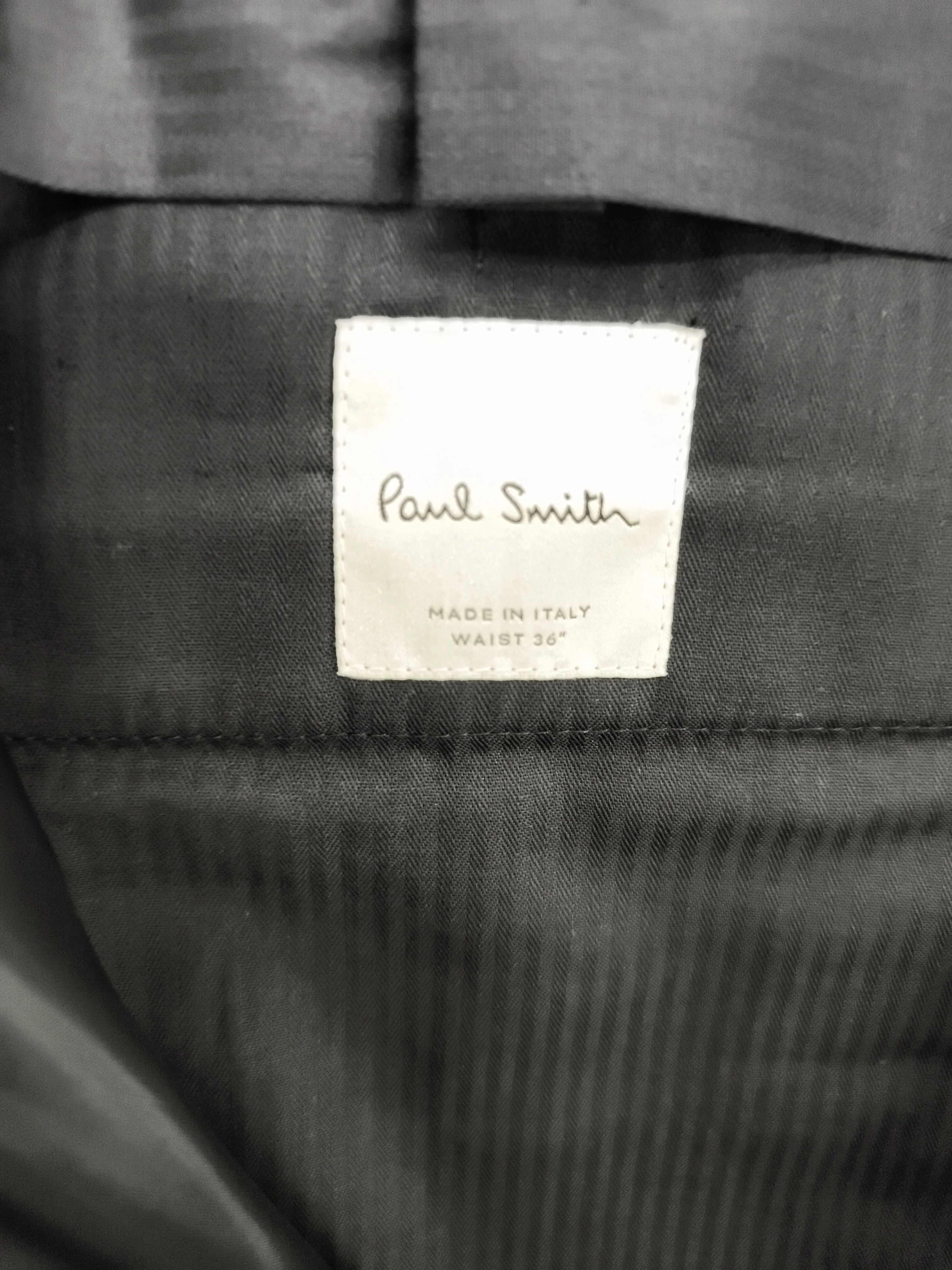 Paul Smith Men's Trousers W 36 in Green 100% Cotton Straight Chino New with tags - Image 5