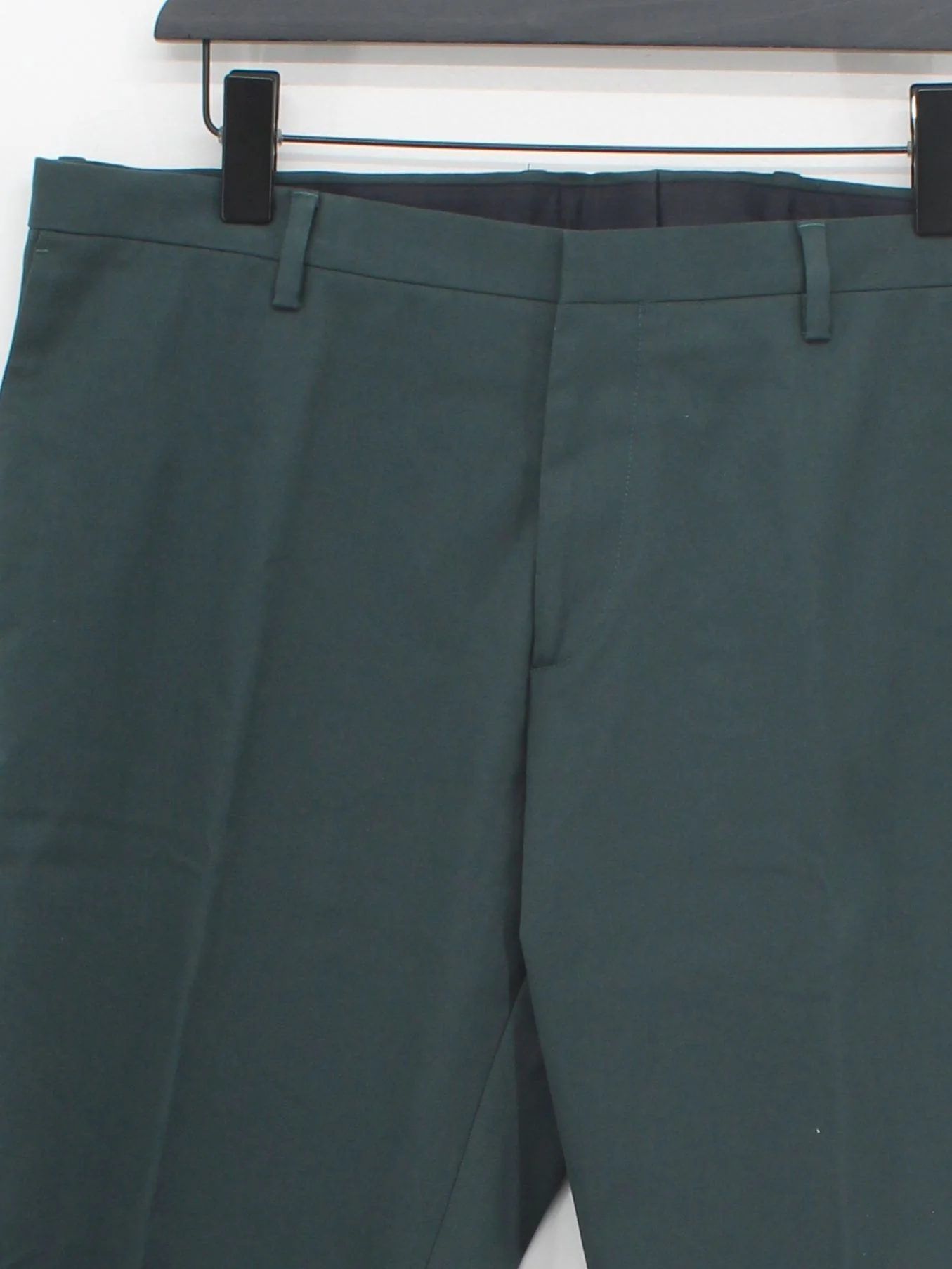 Paul Smith Men's Trousers W 36 in Green Cotton with Elastane Chino New with tags - Image 3