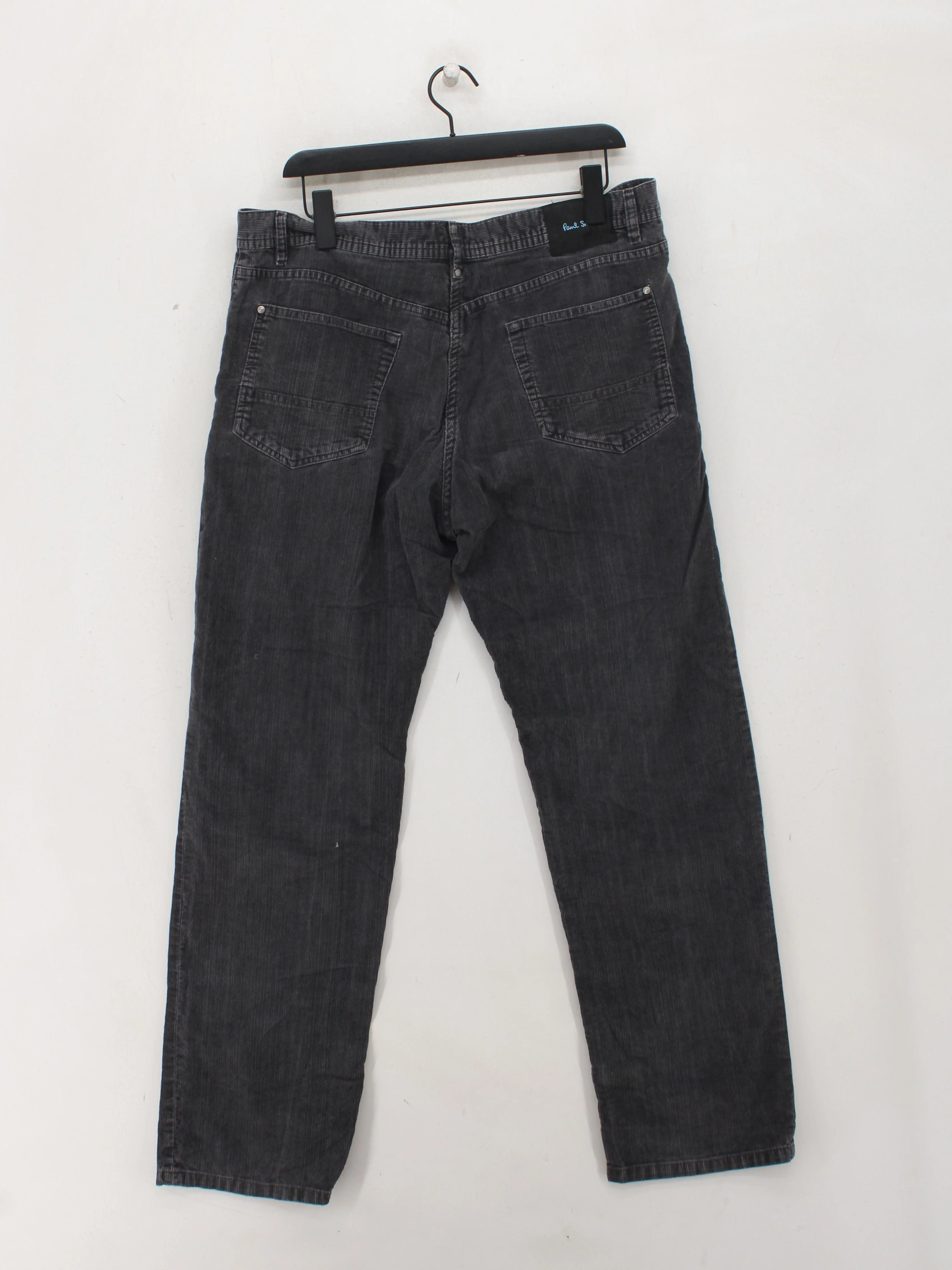 Paul Smith Men's Trousers W 36 in Grey 100% Cotton Straight Chino - Image 2