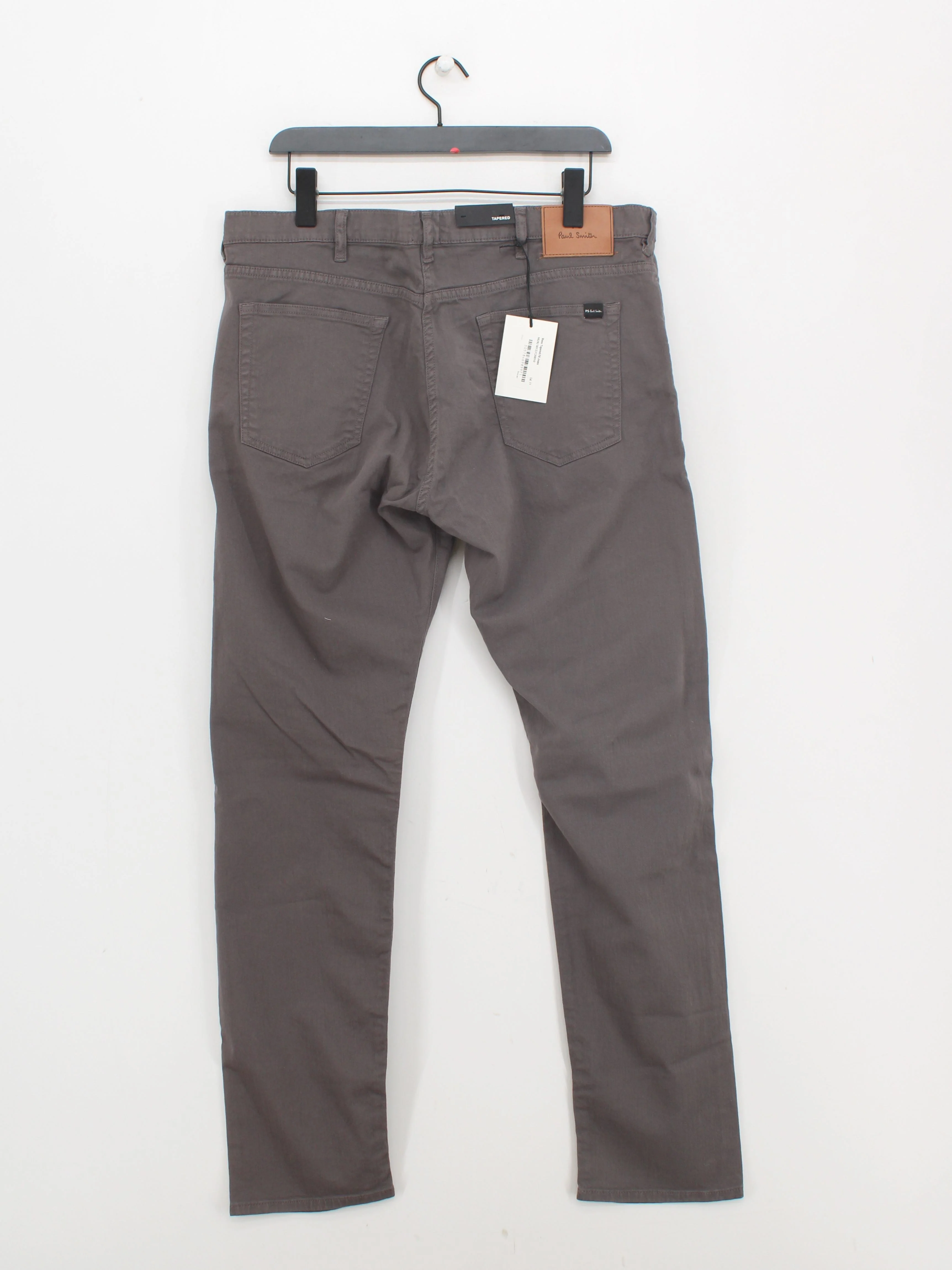 Paul Smith Men's Trousers W 36 in Grey Cotton with Elastane Chino New with tags - Image 2