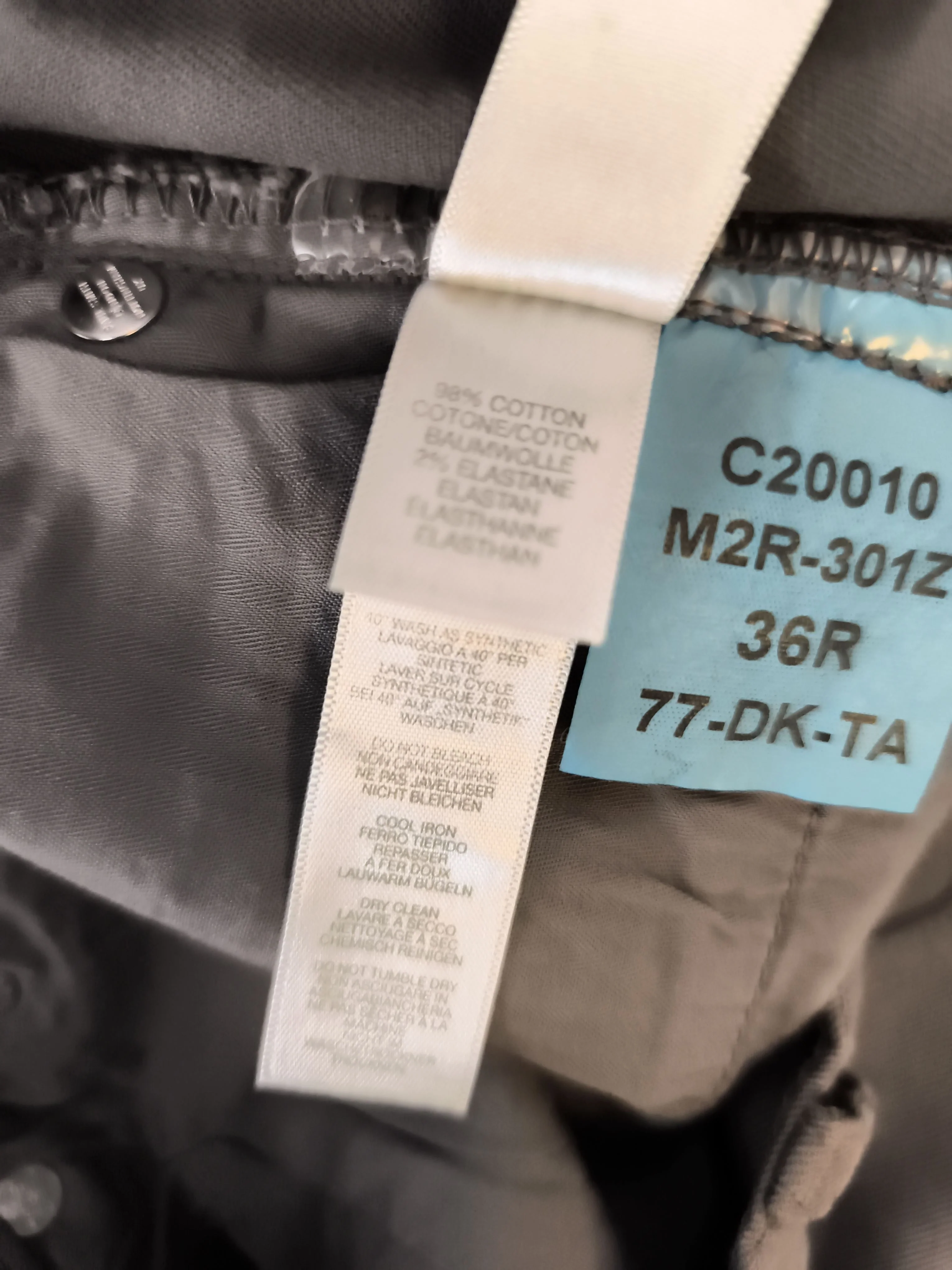 Paul Smith Men's Trousers W 36 in Grey Cotton with Elastane Chino New with tags - Image 6