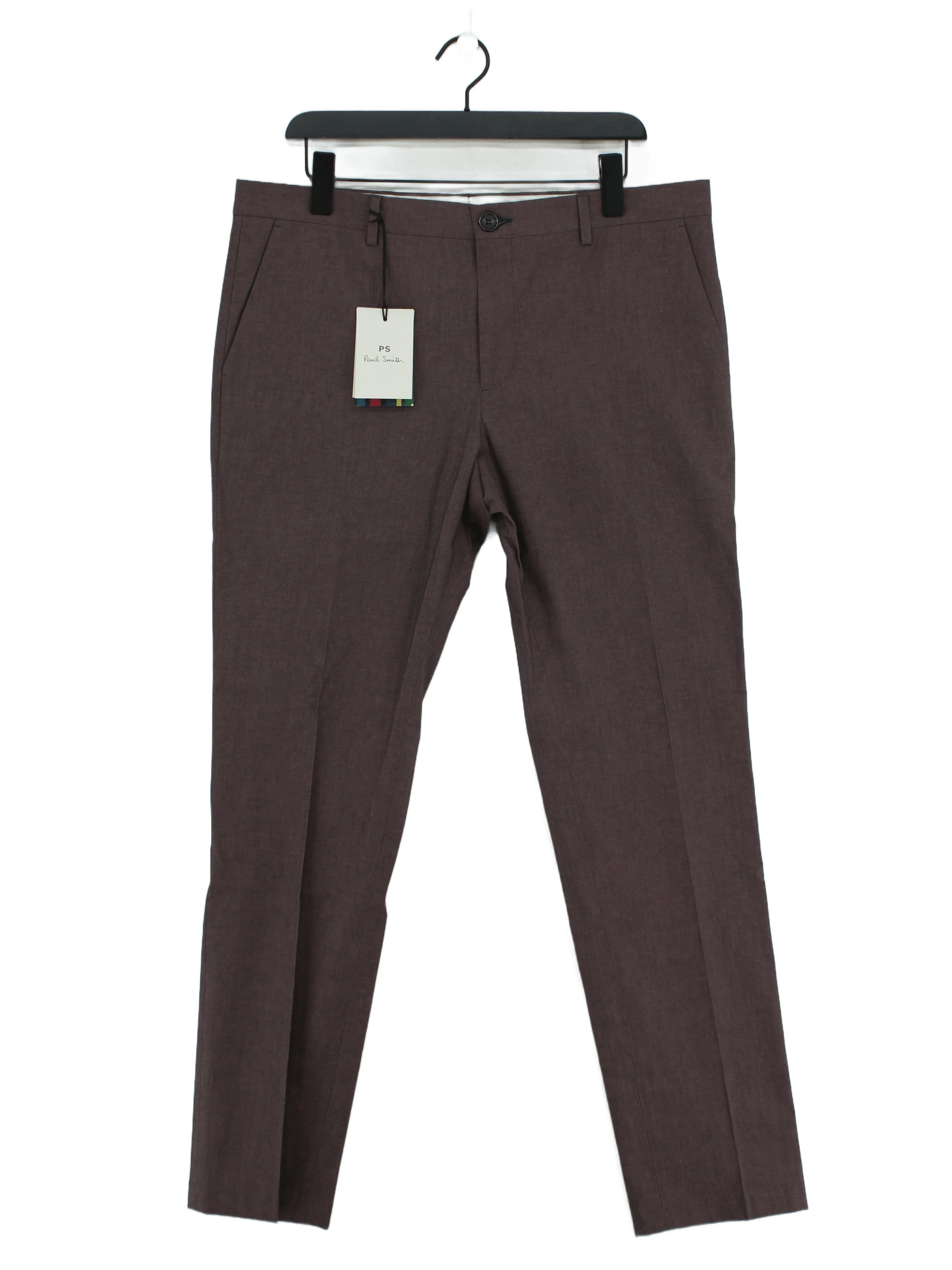 Paul Smith Men's Trousers W 36 in Purple Cotton New with tags