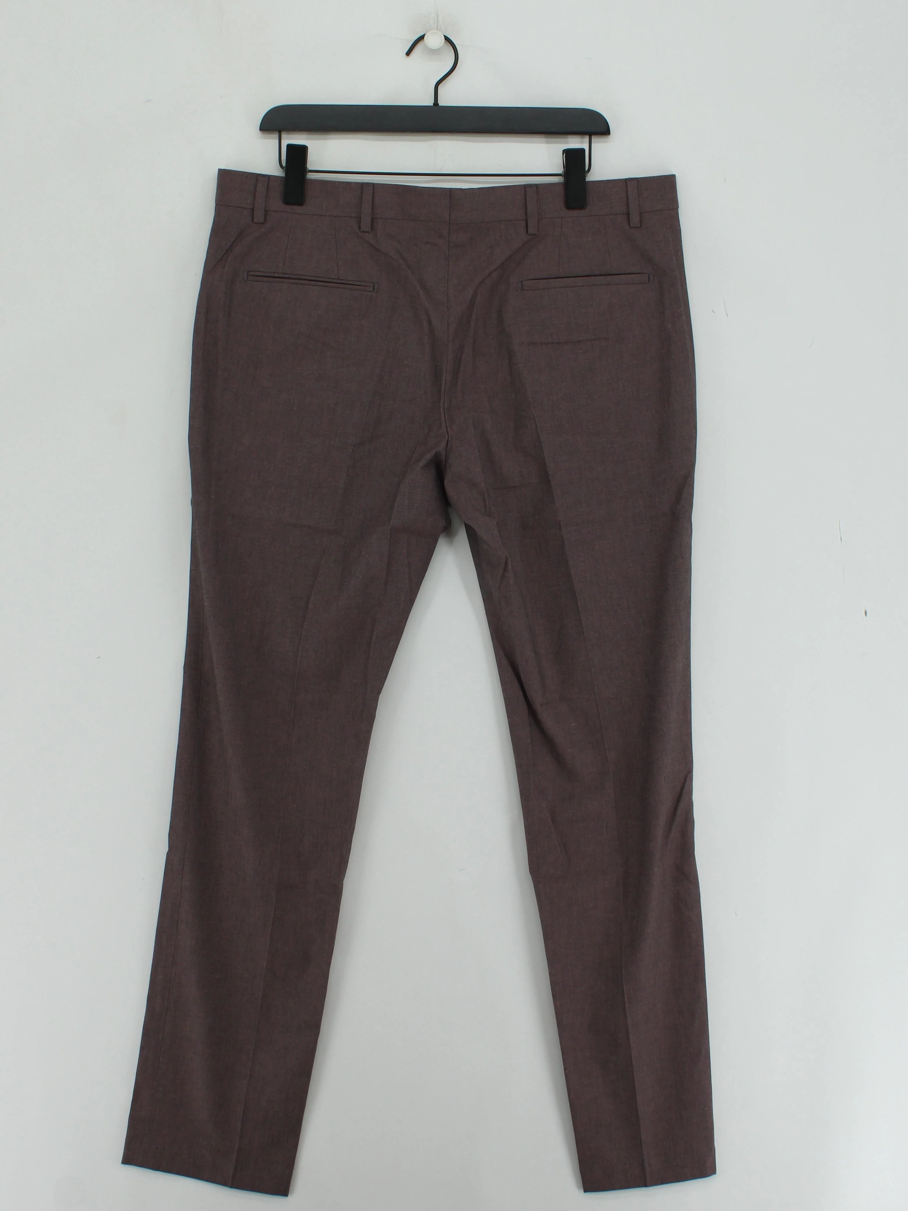 Paul Smith Men's Trousers W 36 in Purple Cotton New with tags - Image 2