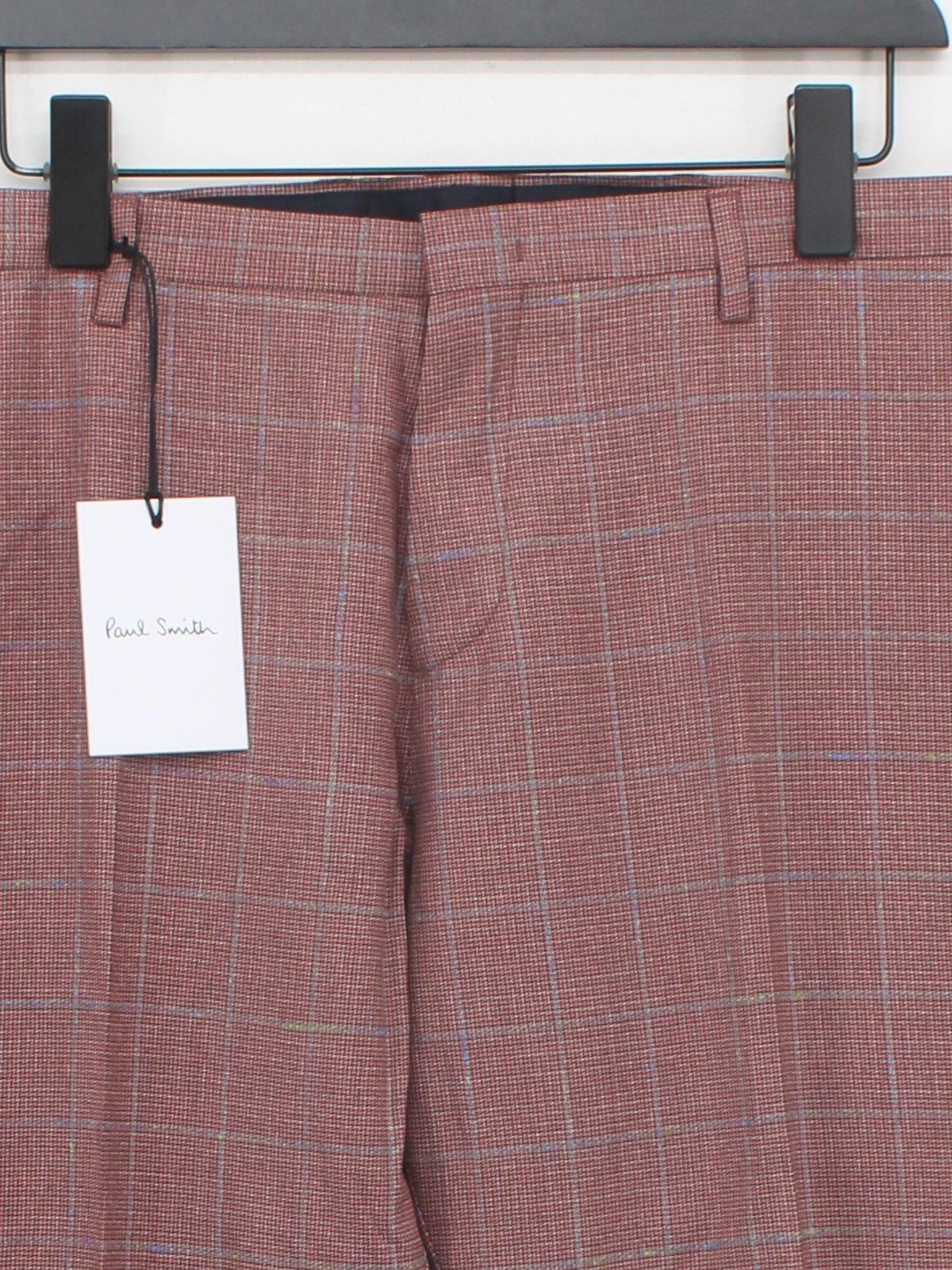 Paul Smith Men's Trousers W 36 in Red 100% Wool Chino New with tags - Image 3