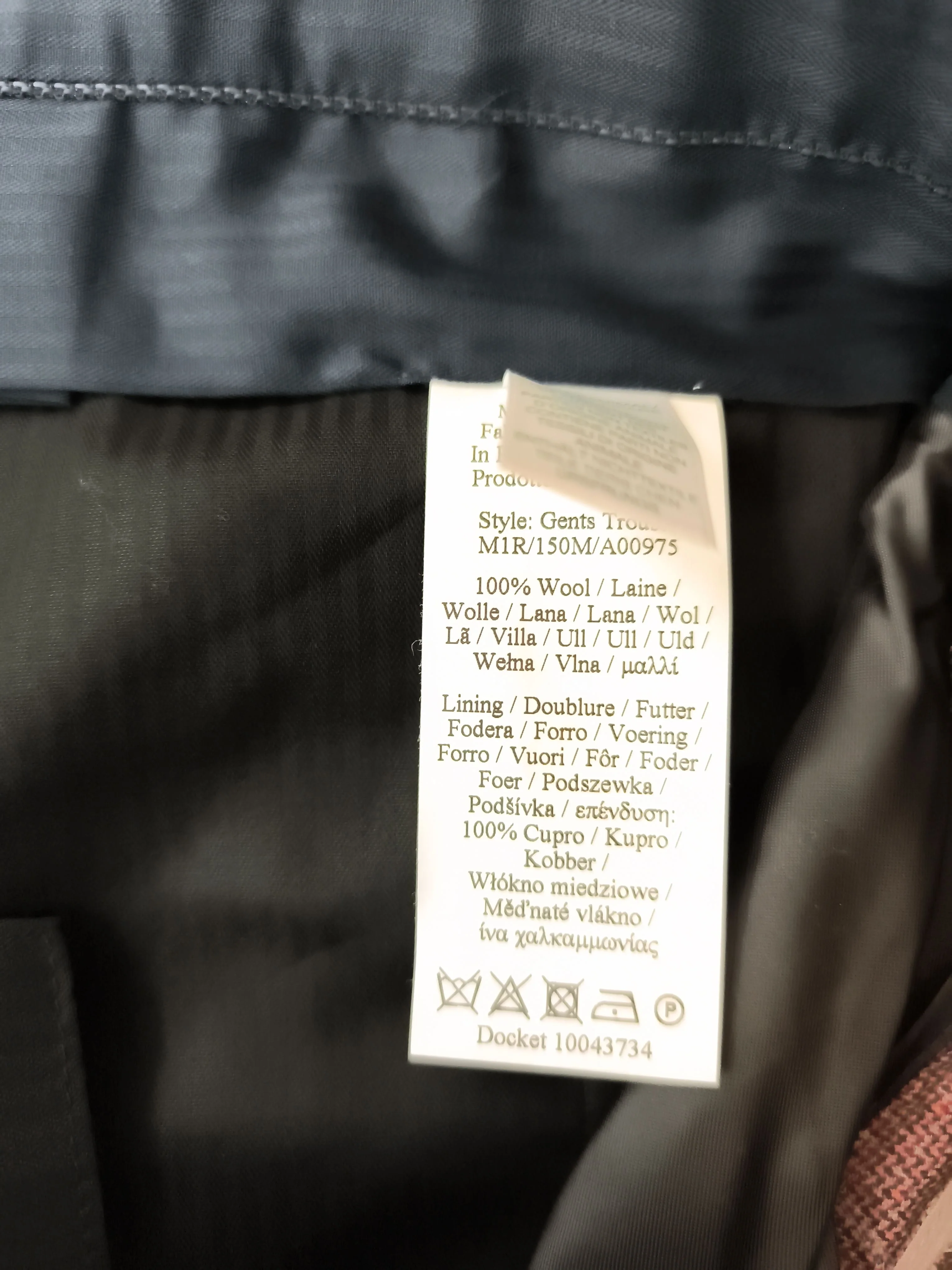 Paul Smith Men's Trousers W 36 in Red 100% Wool Chino New with tags - Image 6
