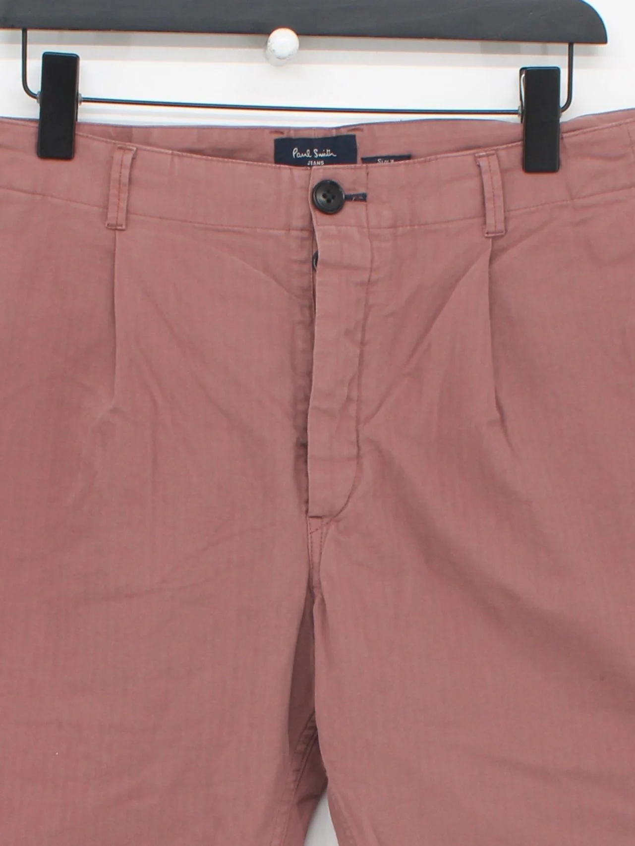 Paul Smith Men's Trousers W 36 in Red Cotton with Elastane Chino New with tags - Image 3