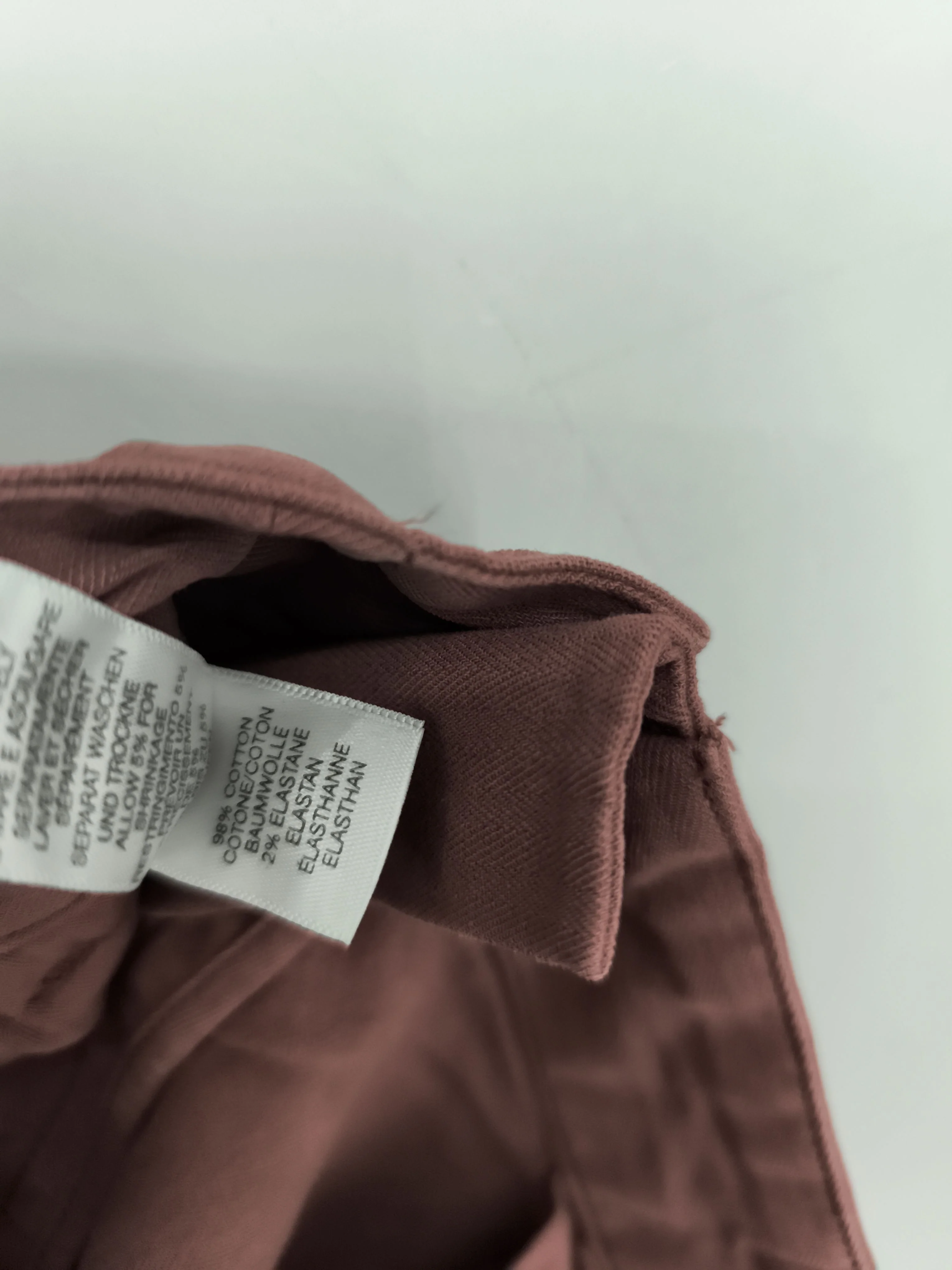 Paul Smith Men's Trousers W 36 in Red Cotton with Elastane Chino New with tags - Image 6