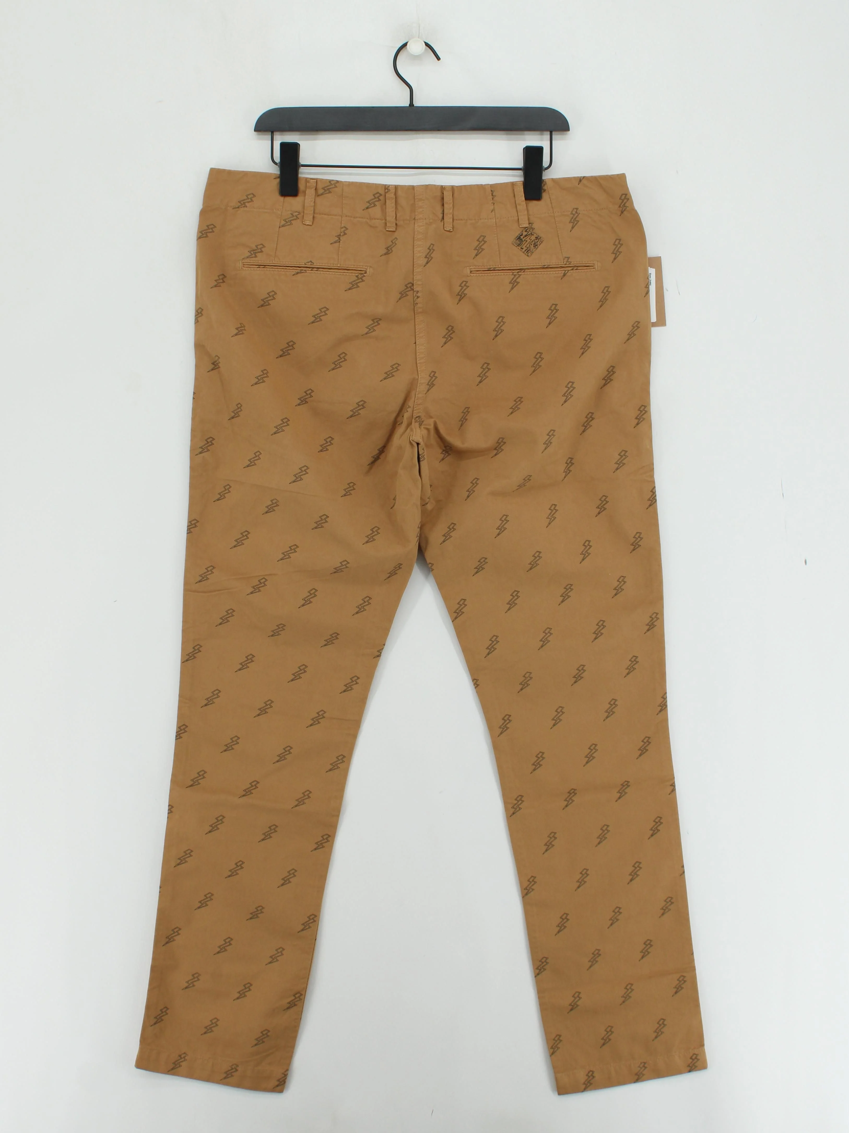 Paul Smith Men's Trousers W 36 in Tan 100% Cotton Straight Chino New with tags - Image 2