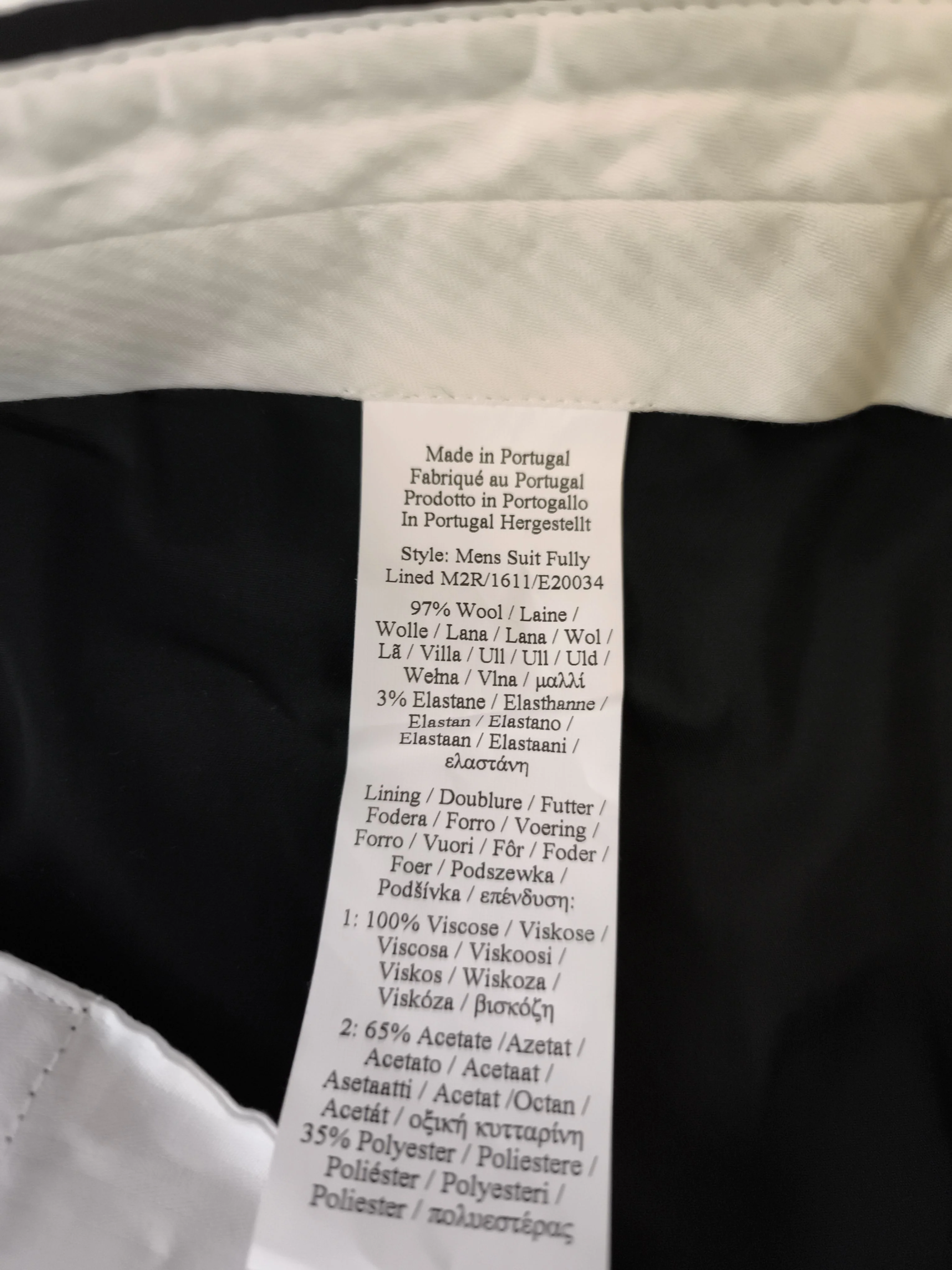 Paul Smith Men's Trousers W 38 in Black Wool with Elastane Chino New with tags - Image 6