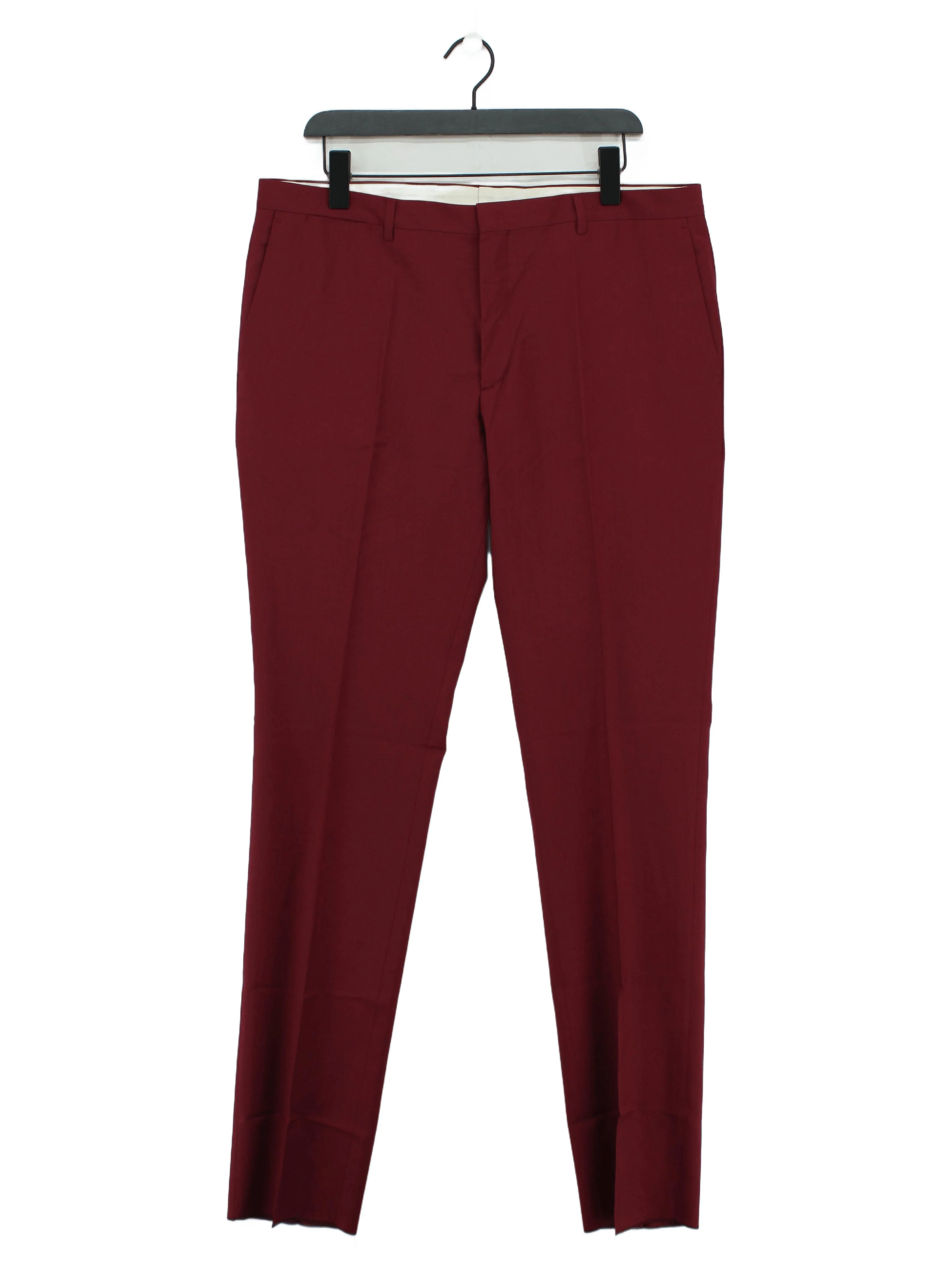 Paul Smith Men's Trousers W 38 in Red 100% Other Tapered Chino New with tags