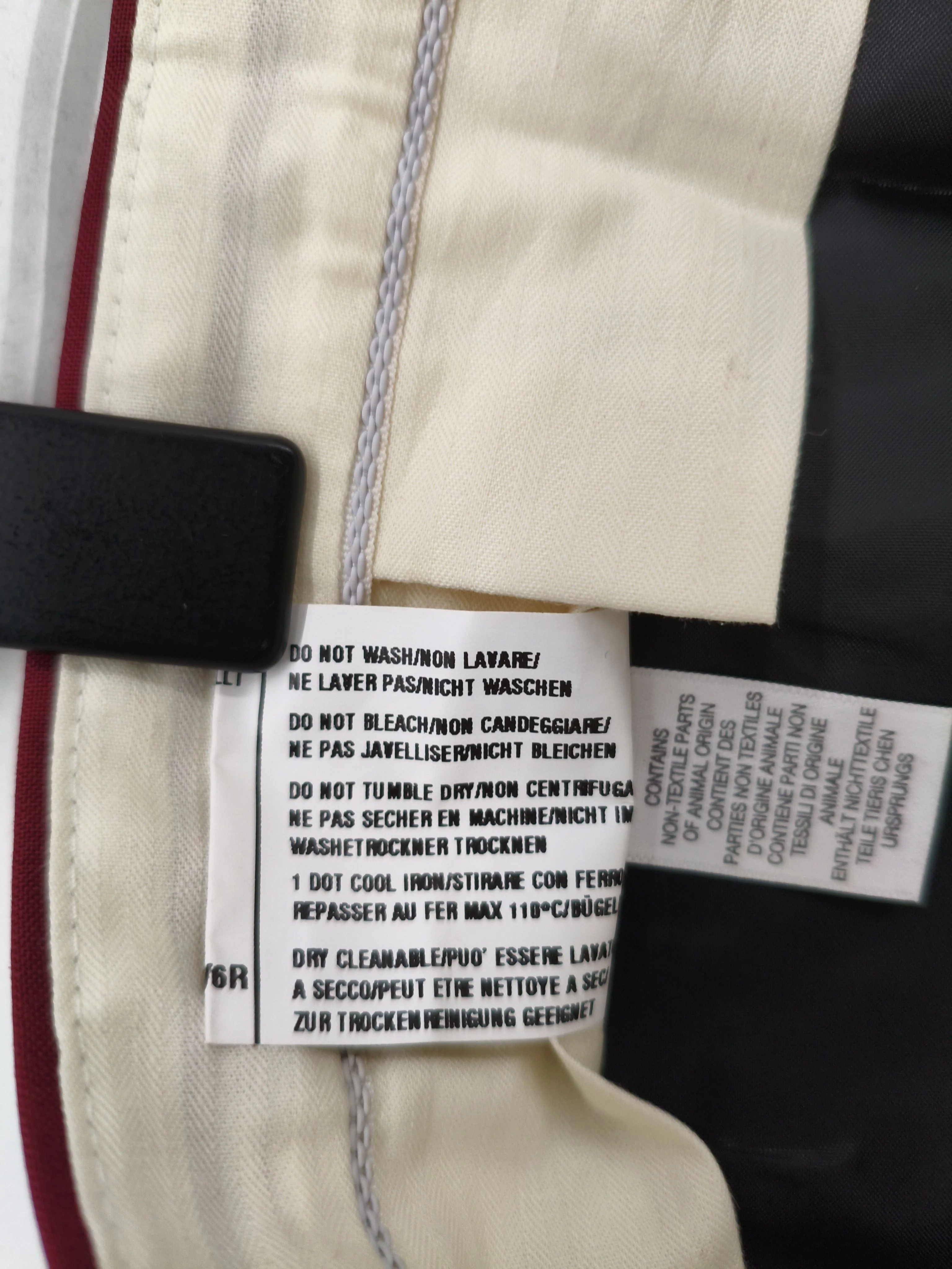 Paul Smith Men's Trousers W 38 in Red 100% Other Tapered Chino New with tags - Image 6