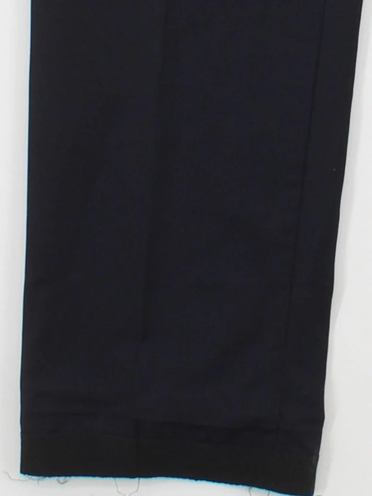 Paul Smith Men's Trousers W 40 in Blue Wool with Mohair Straight Chino - Image 4
